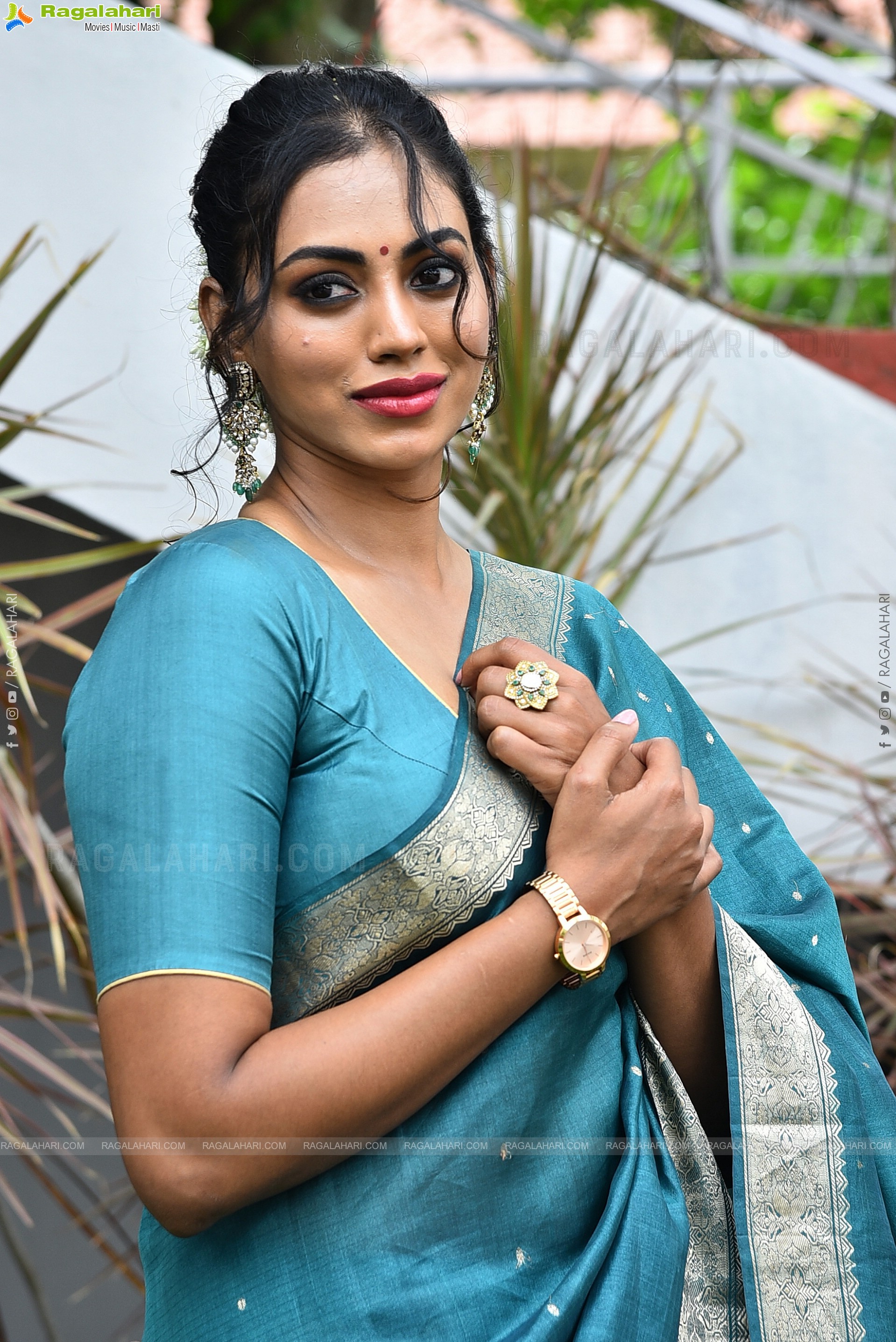 Kamakshi Bhaskarla at Laila Movie Launch, HD Gallery