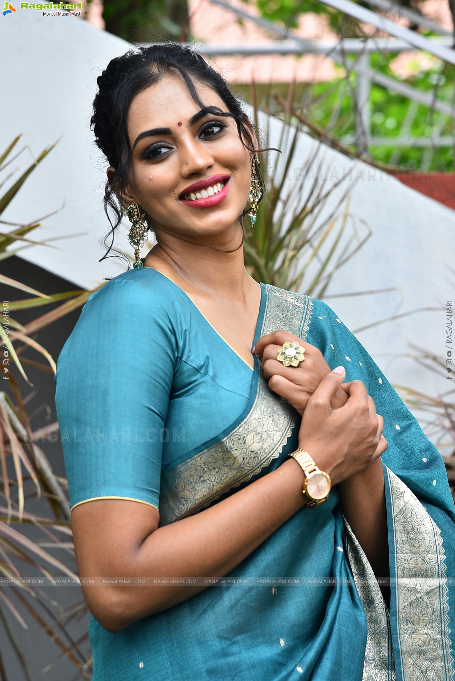 Kamakshi Bhaskarla at Laila Movie Launch, HD Gallery