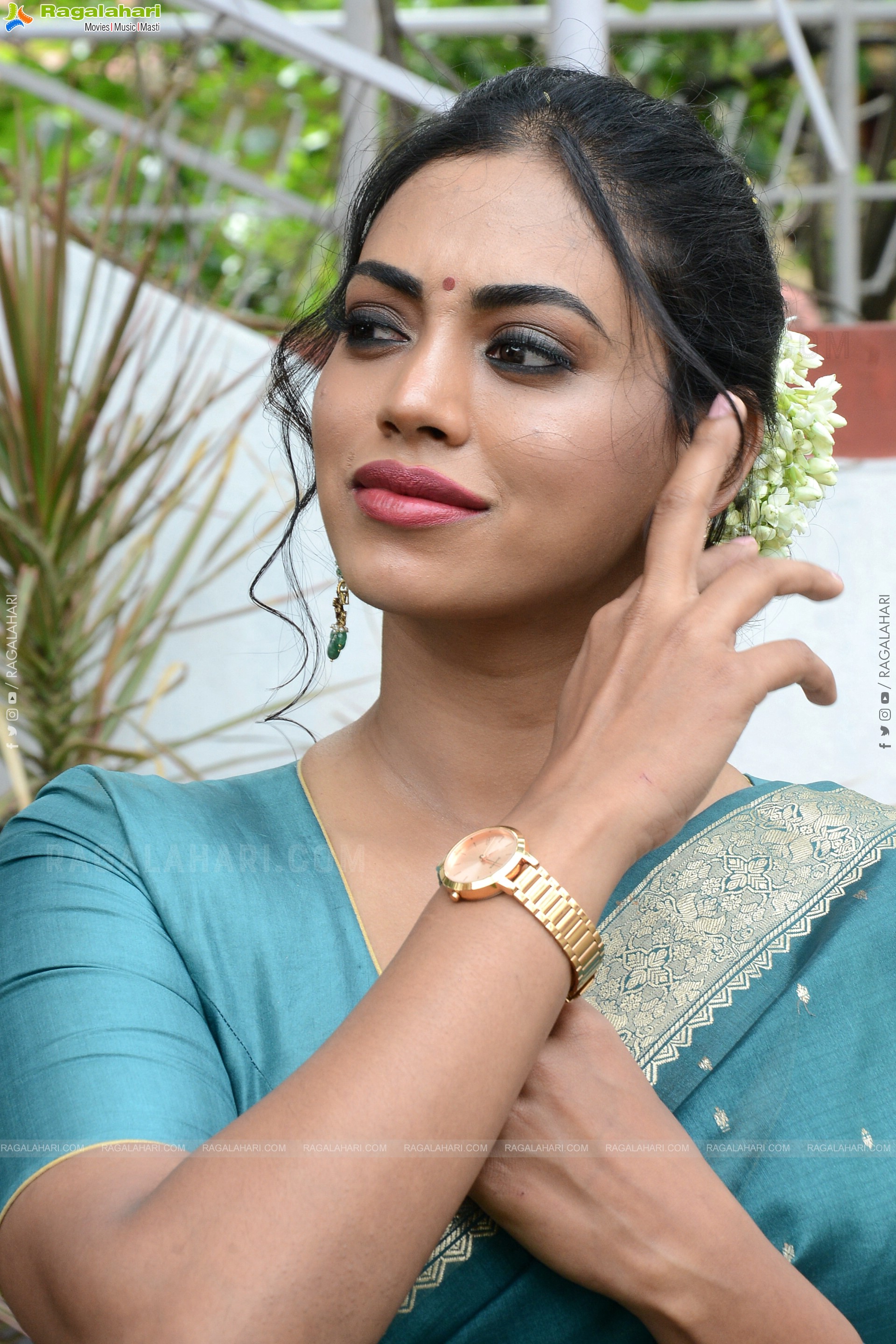 Kamakshi Bhaskarla at Laila Movie Launch, HD Gallery