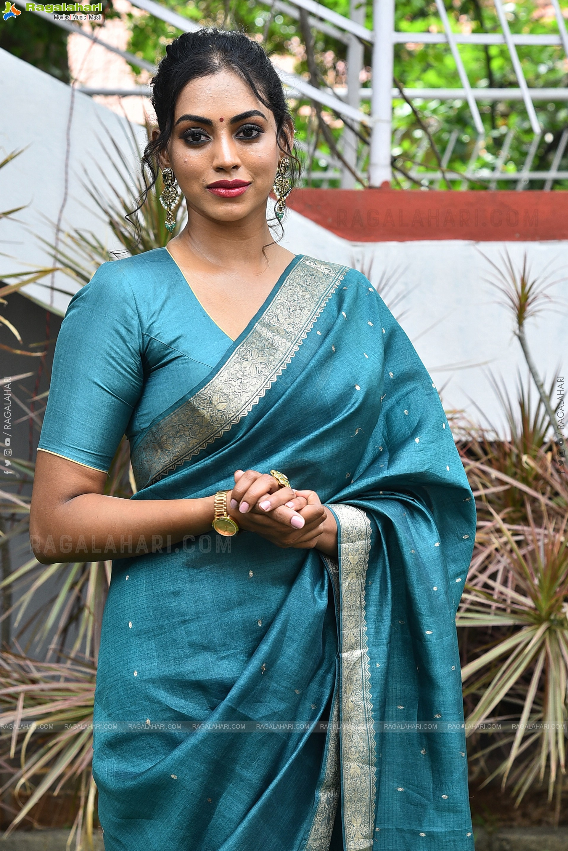 Kamakshi Bhaskarla at Laila Movie Launch, HD Gallery