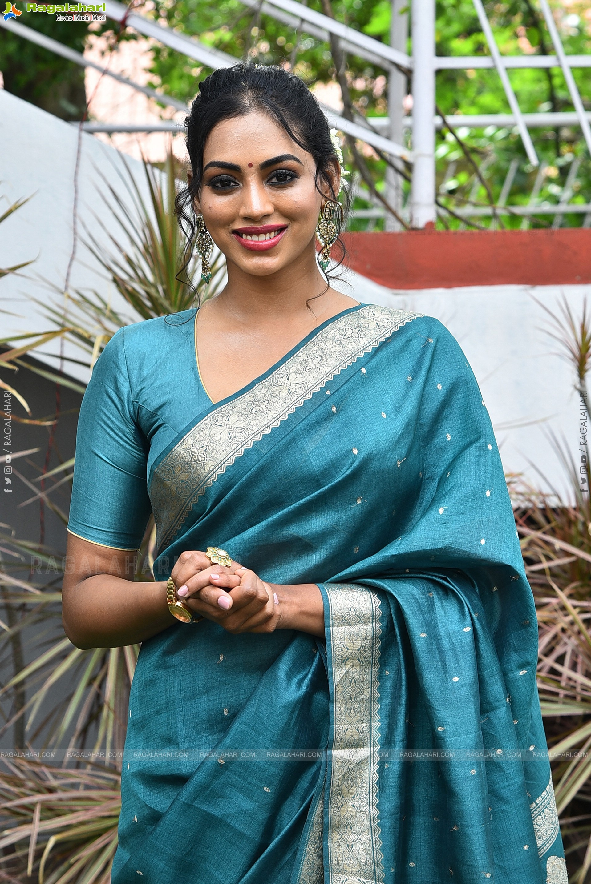 Kamakshi Bhaskarla at Laila Movie Launch, HD Gallery