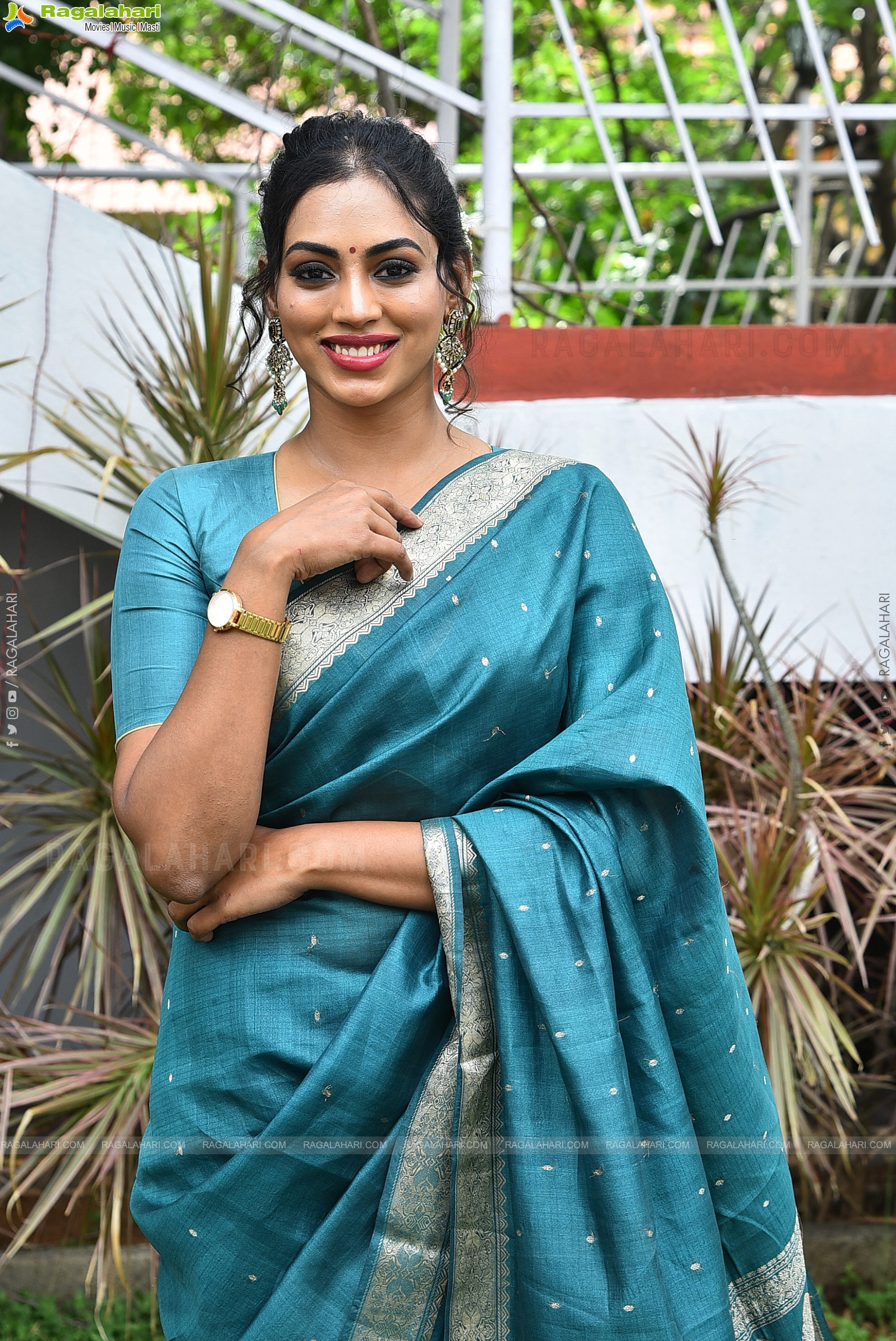 Kamakshi Bhaskarla at Laila Movie Launch, HD Gallery