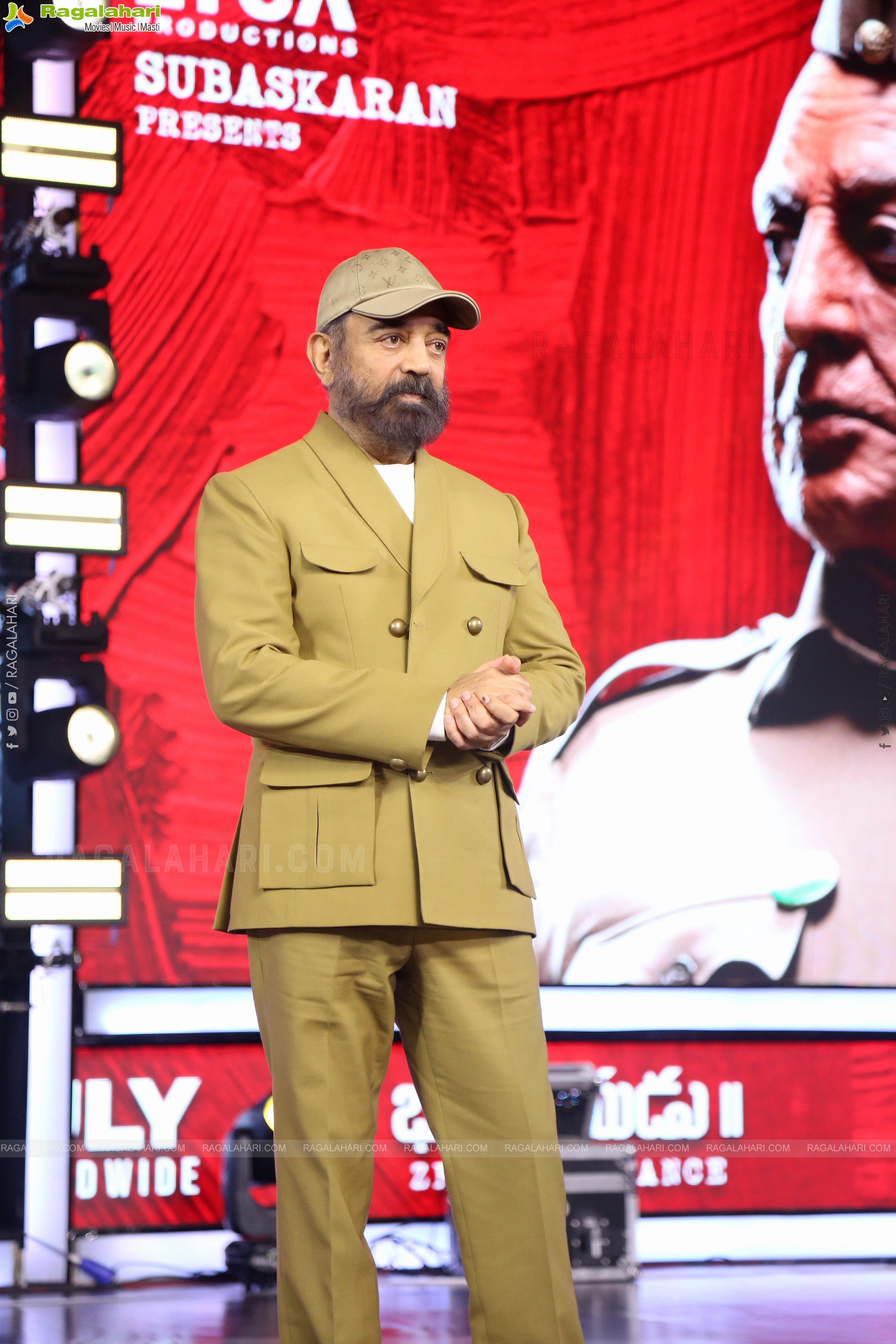 Kamal Haasan at Bharateeyudu 2 Pre-release Event, HD Gallery