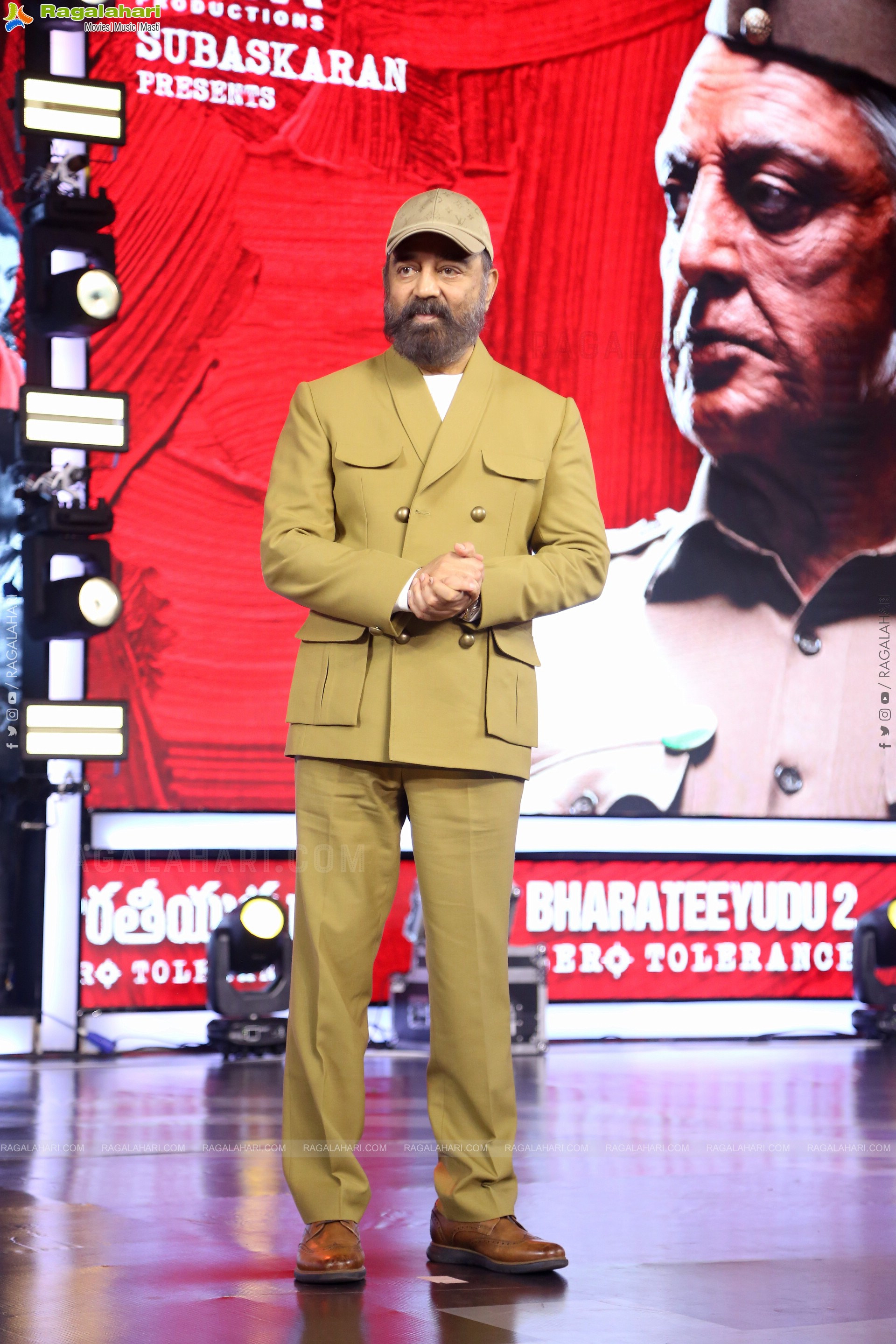 Kamal Haasan at Bharateeyudu 2 Pre-release Event, HD Gallery