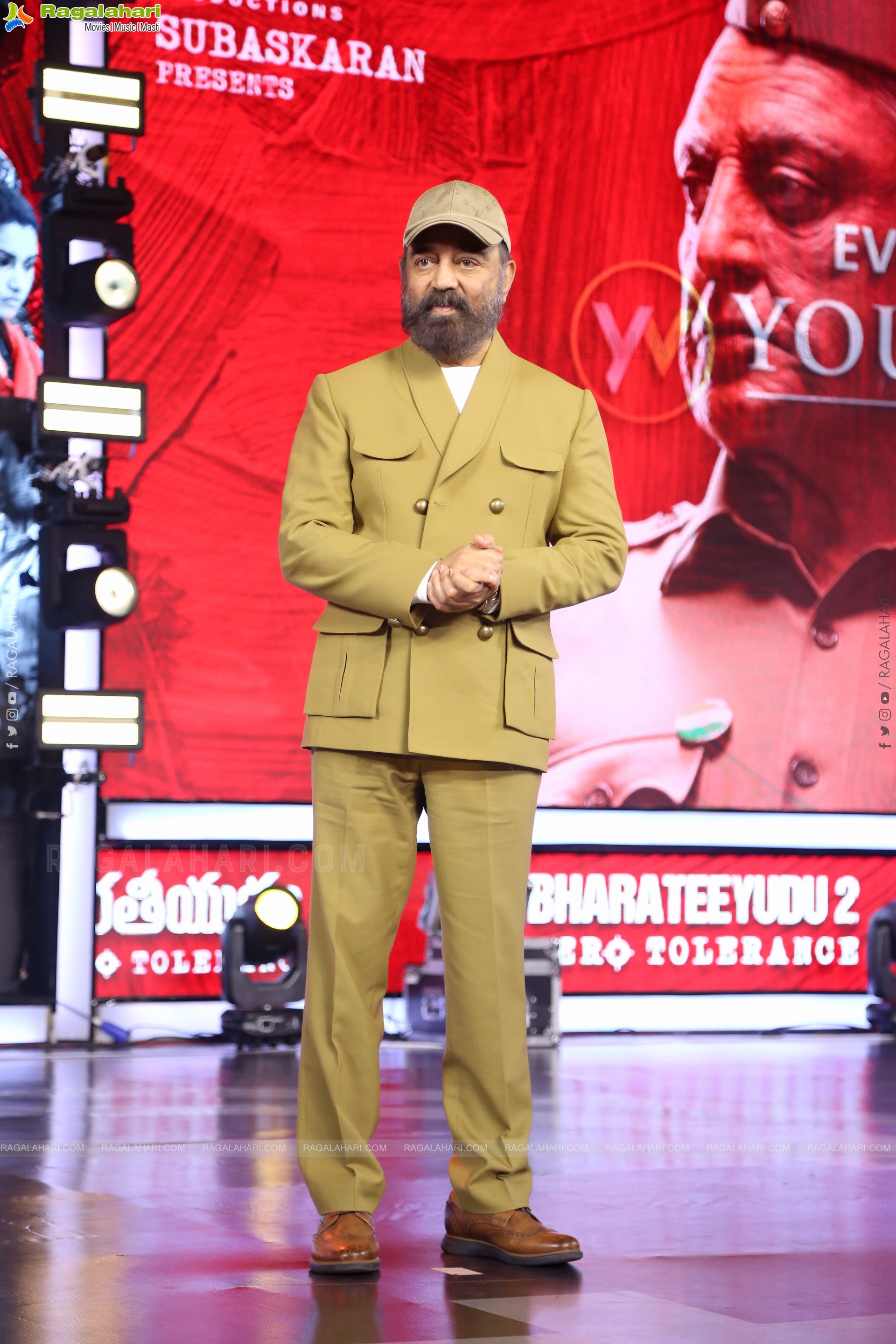 Kamal Haasan at Bharateeyudu 2 Pre-release Event, HD Gallery