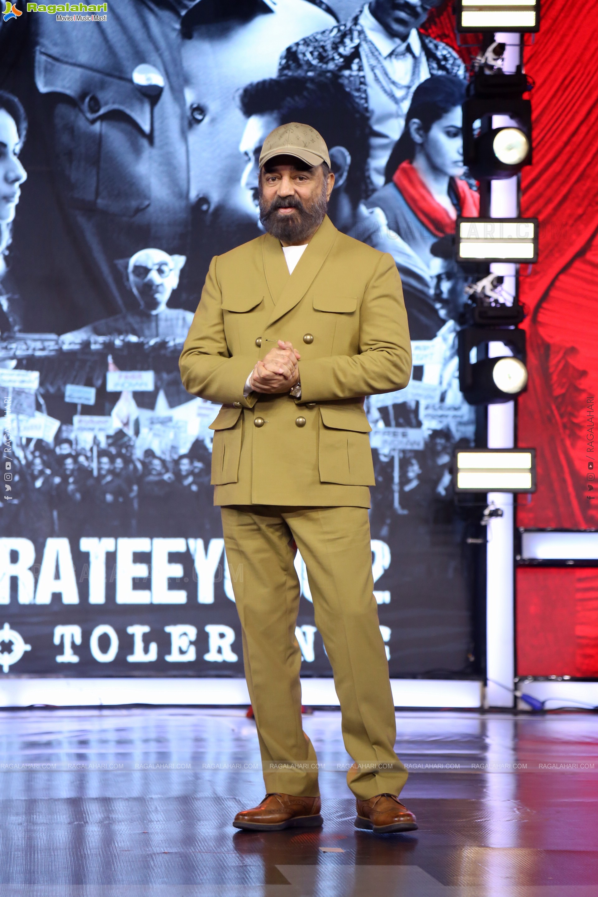 Kamal Haasan at Bharateeyudu 2 Pre-release Event, HD Gallery