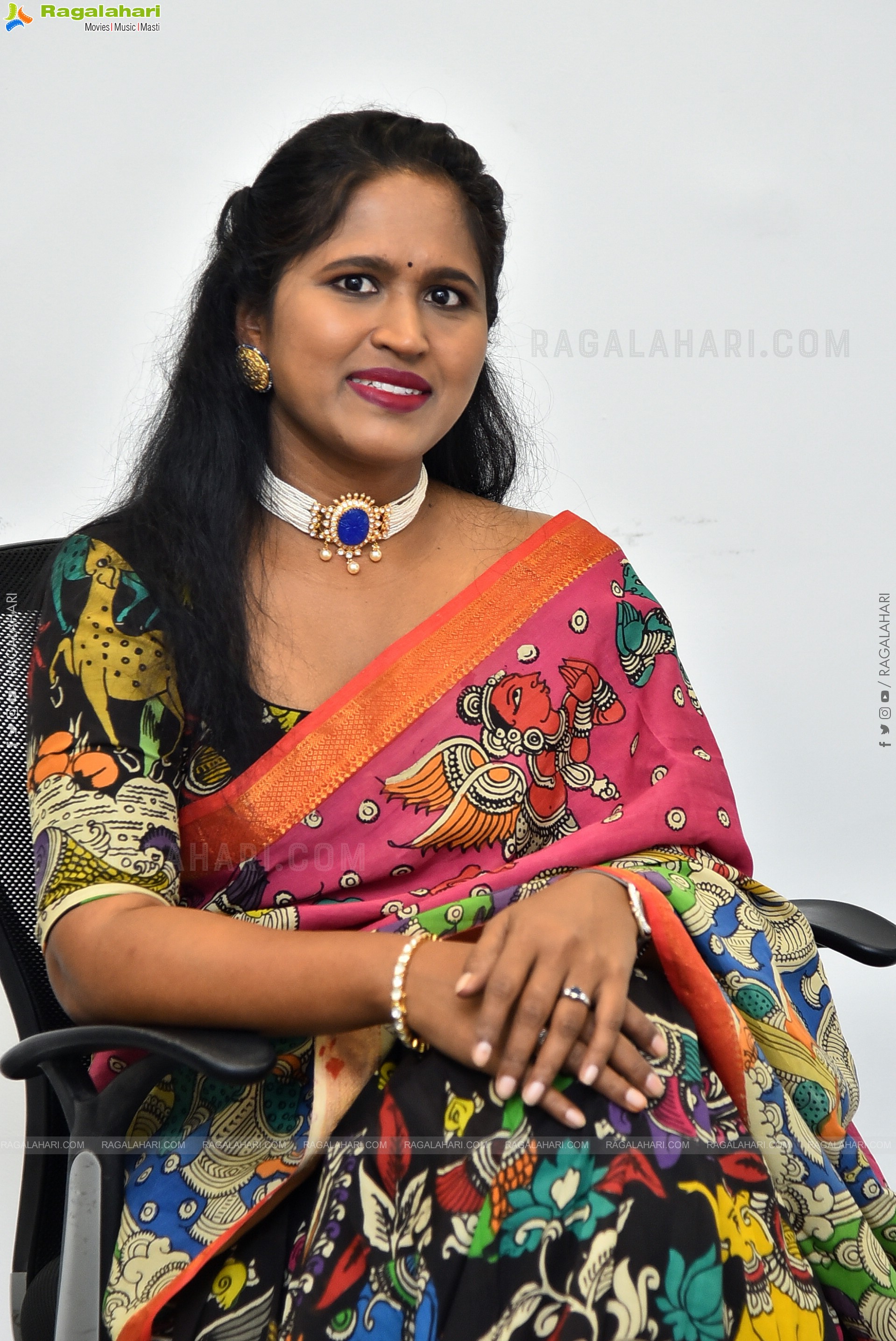 Producer Chaitanya Reddy at Darling Interview, HD Gallery