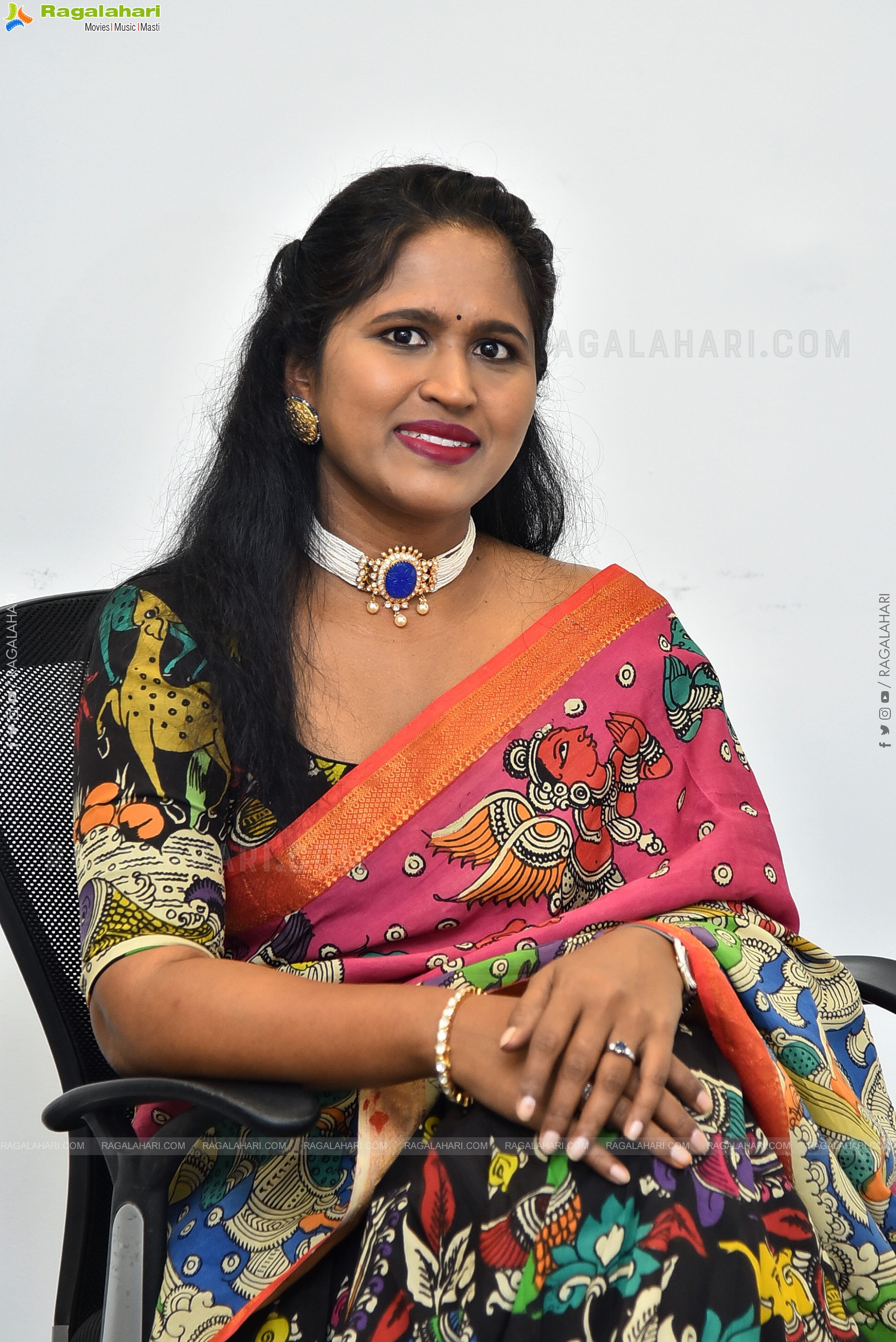 Producer Chaitanya Reddy at Darling Interview, HD Gallery