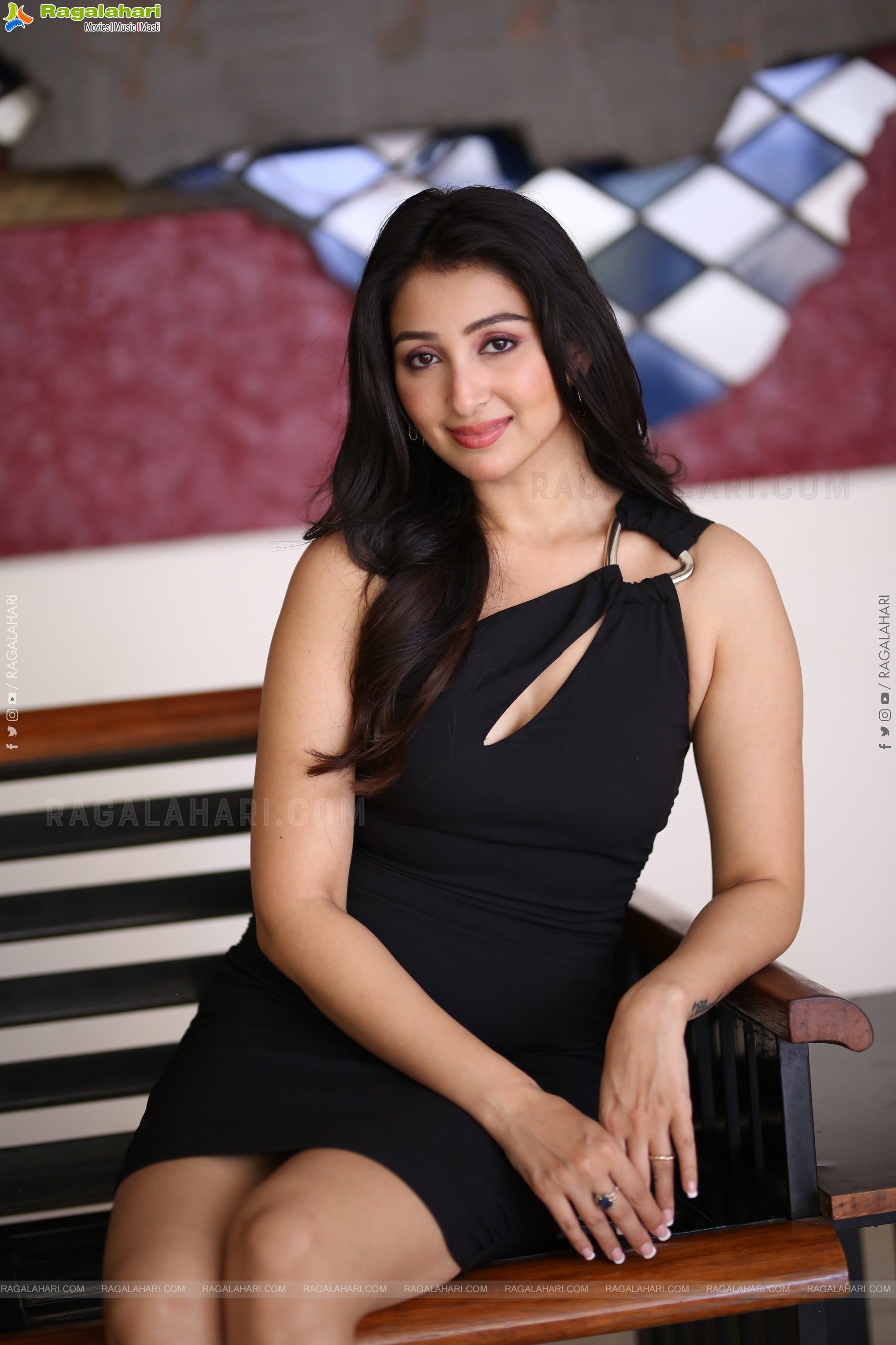 Sahiba Bhasin at Average Student Nani Movie Interview, HD Gallery