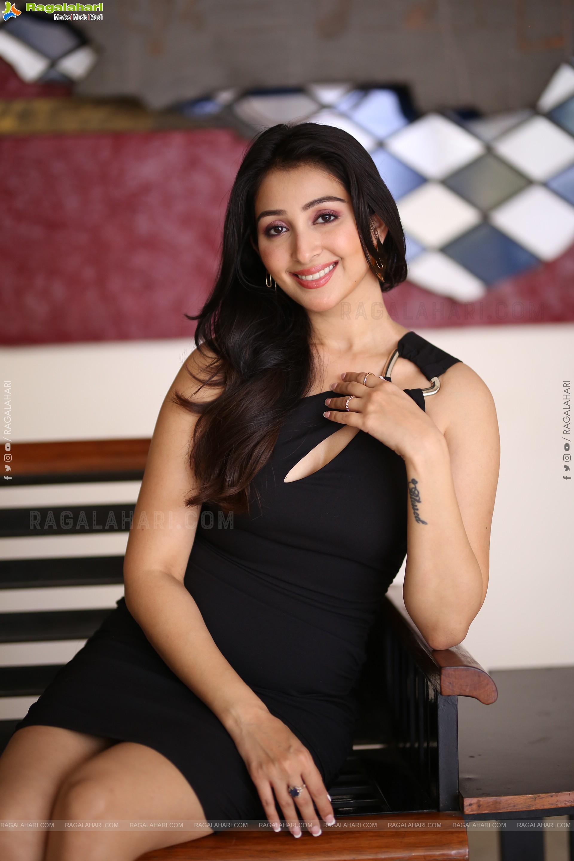 Sahiba Bhasin at Average Student Nani Movie Interview, HD Gallery