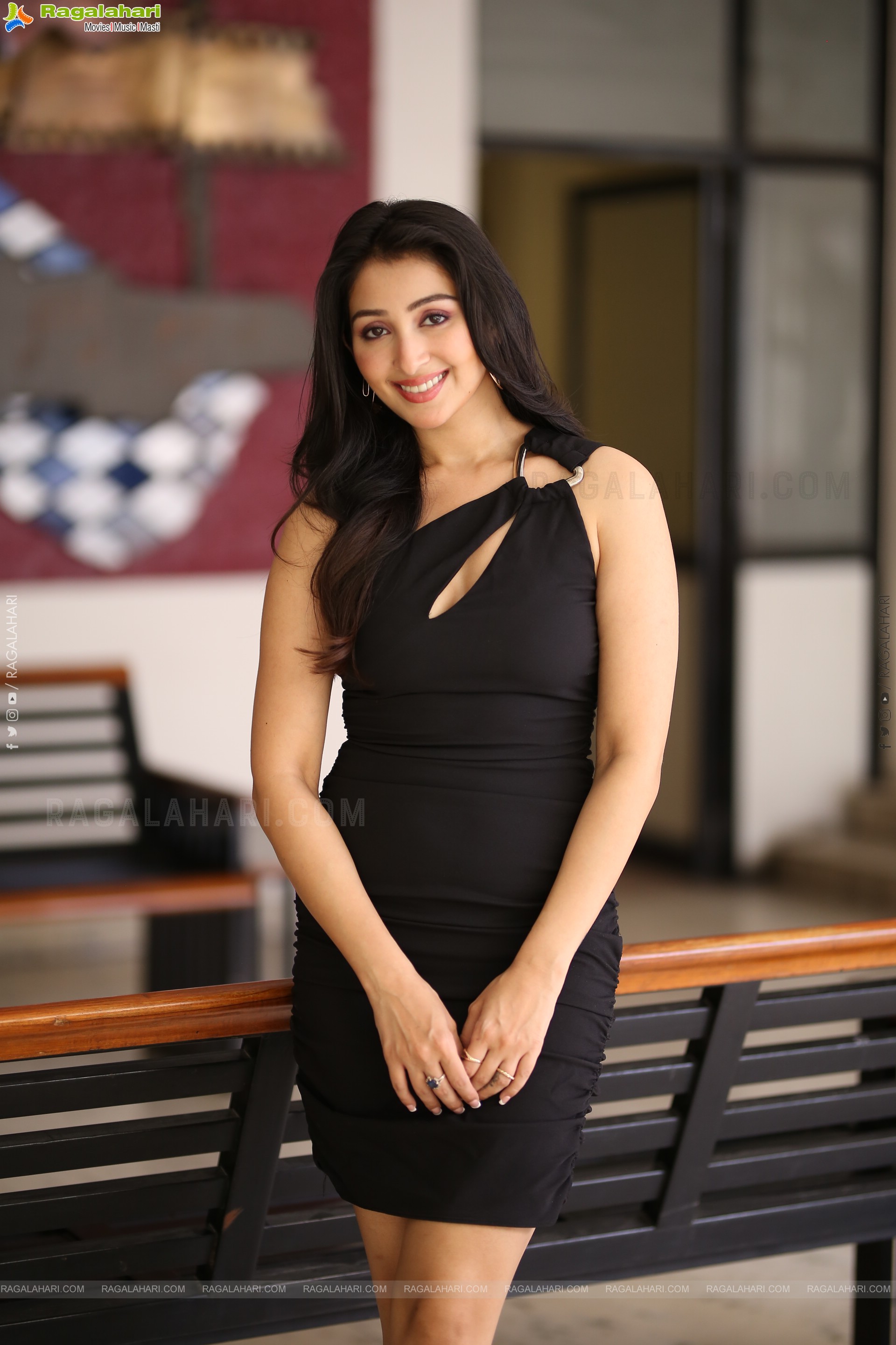 Sahiba Bhasin at Average Student Nani Movie Interview, HD Gallery