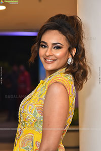 Actress Seerat Kapoor At Usha Parinayam Pre Release Event