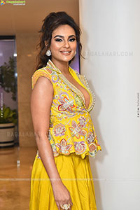 Actress Seerat Kapoor At Usha Parinayam Pre Release Event