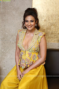 Actress Seerat Kapoor At Usha Parinayam Pre Release Event