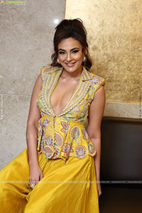 Actress Seerat Kapoor At Usha Parinayam Pre Release Event