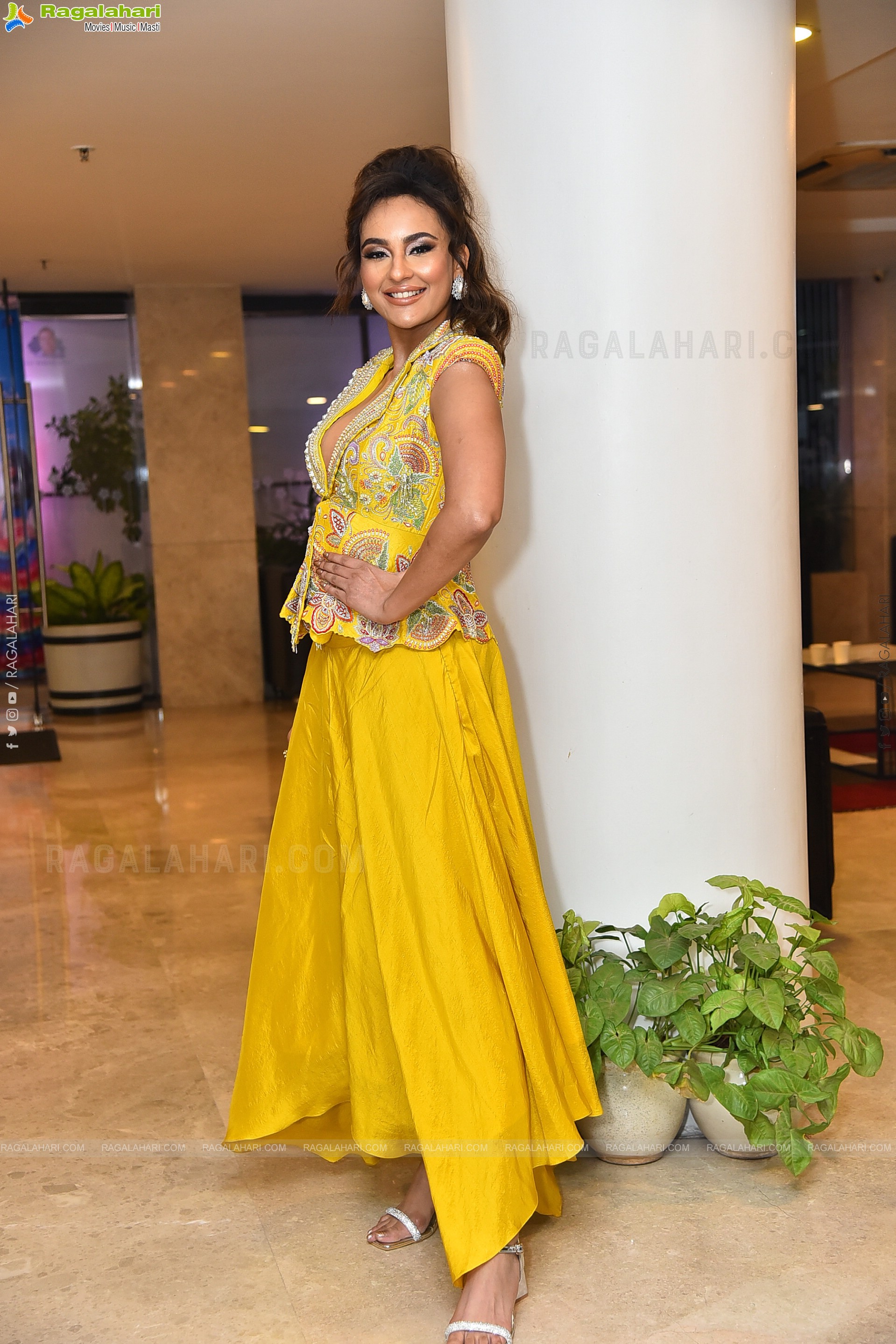 Actress Seerat Kapoor At Usha Parinayam Pre Release Event, HD Gallery