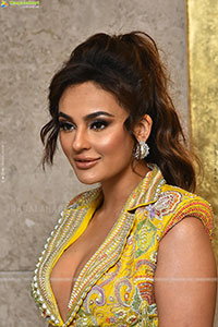 Actress Seerat Kapoor At Usha Parinayam Pre Release Event