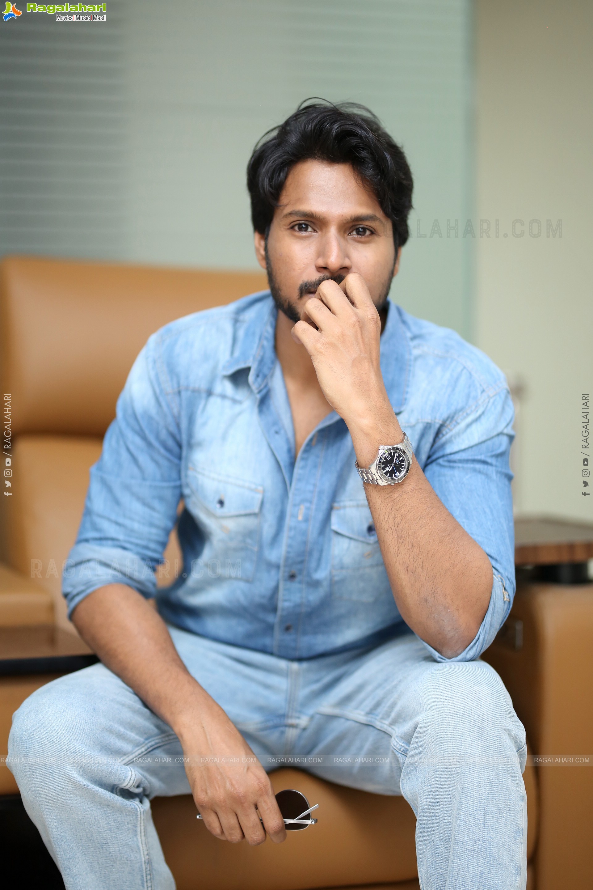 Sundeep Kishan at Raayan Interview, HD Gallery