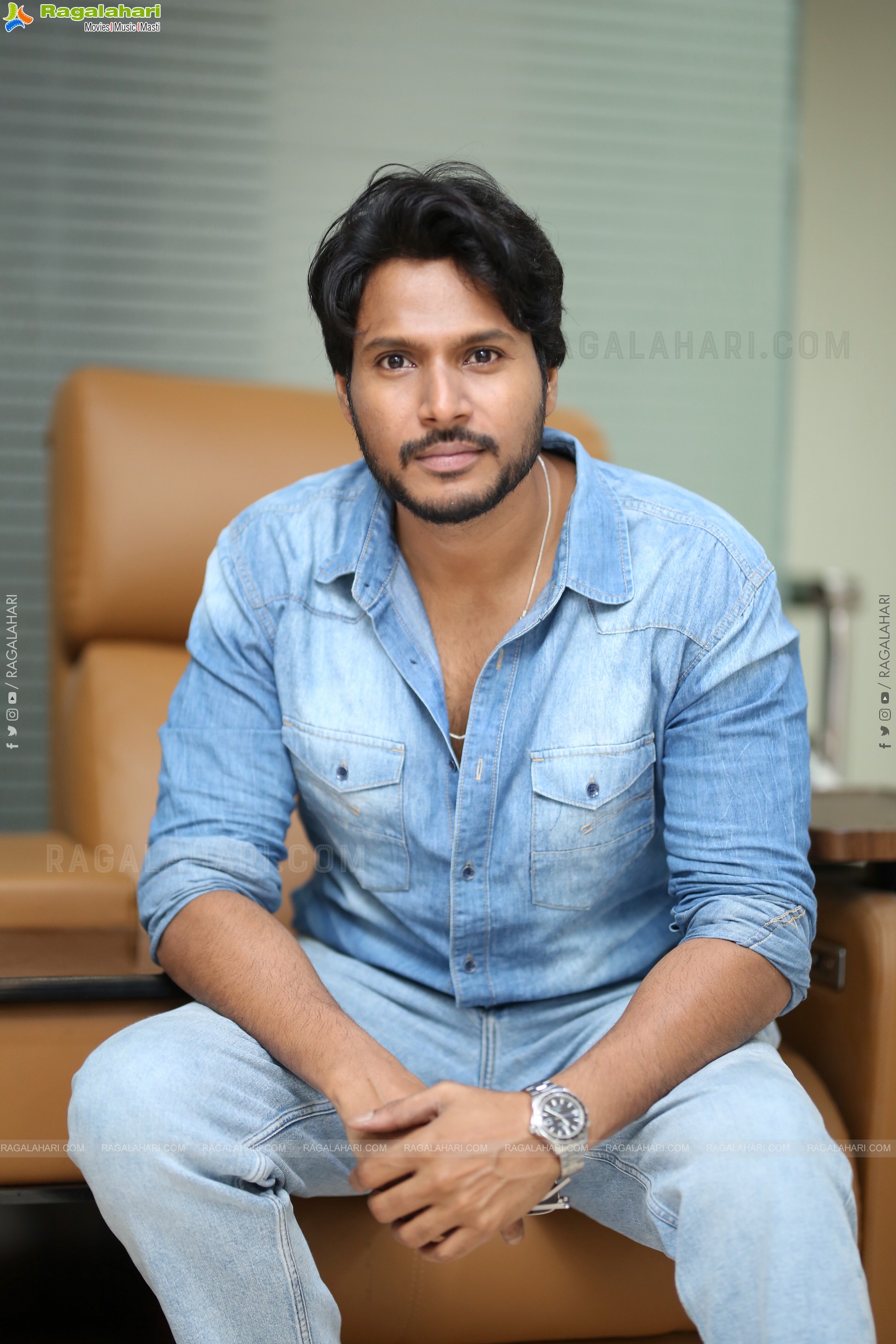 Sundeep Kishan at Raayan Interview, HD Gallery