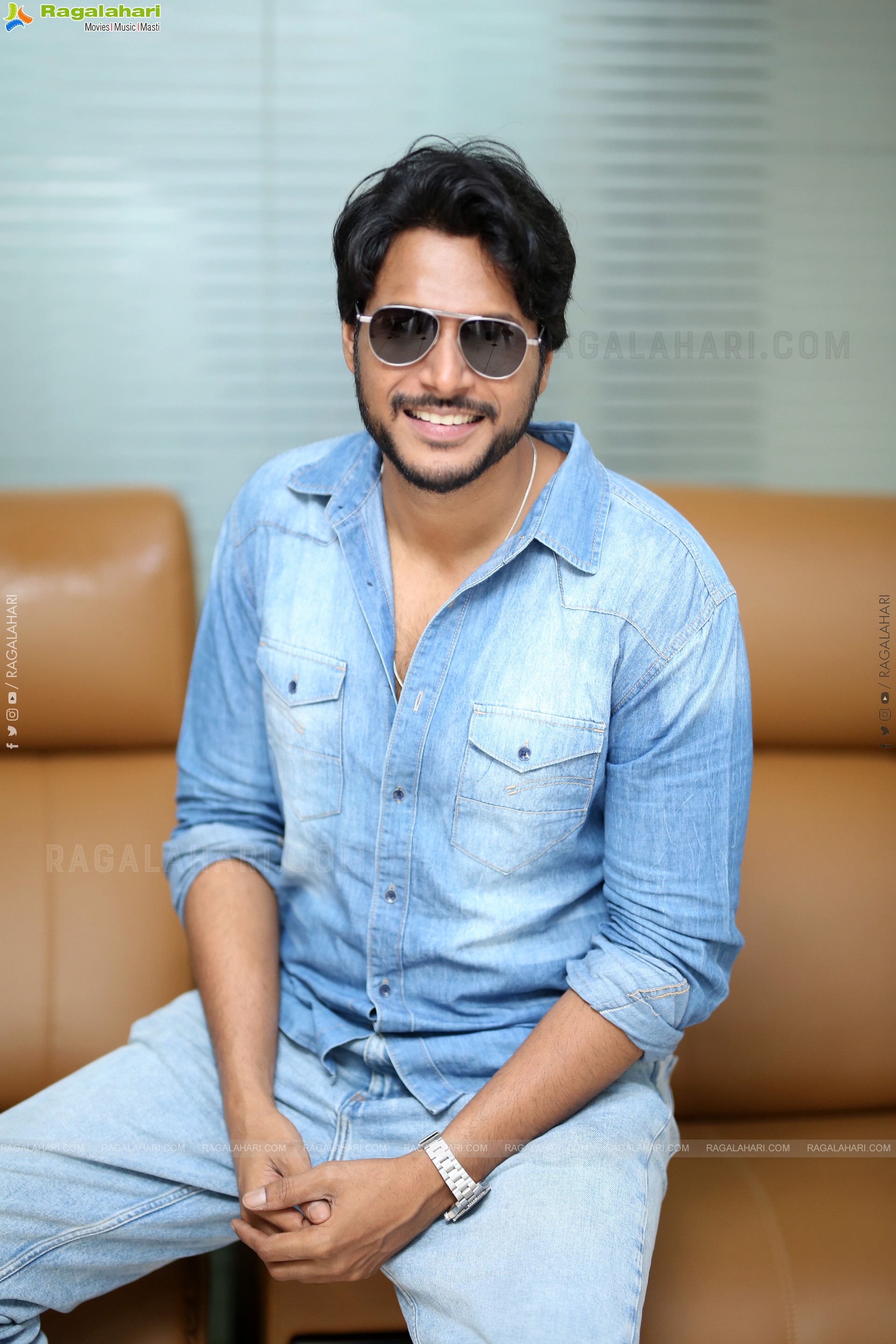 Sundeep Kishan at Raayan Interview, HD Gallery