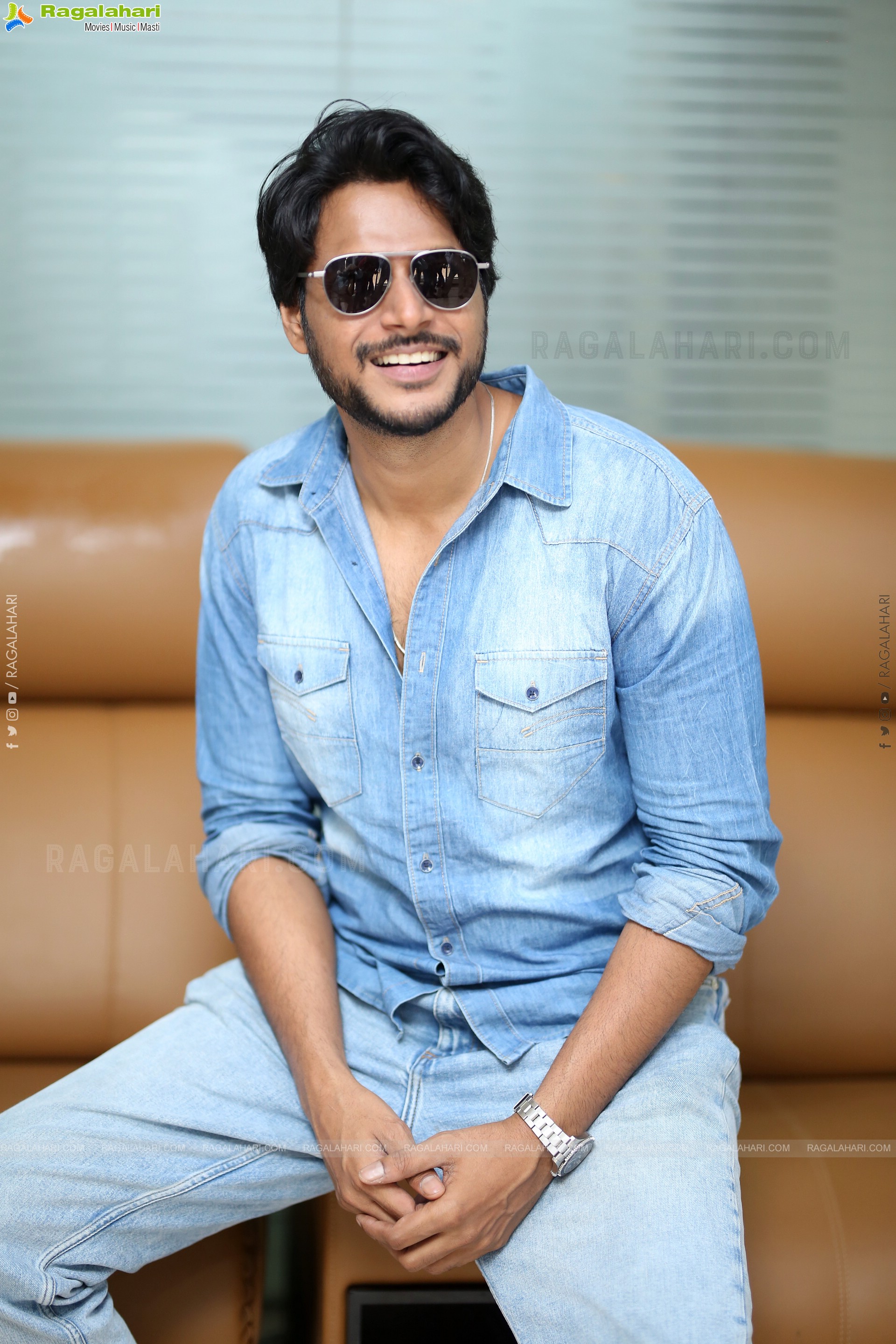 Sundeep Kishan at Raayan Interview, HD Gallery