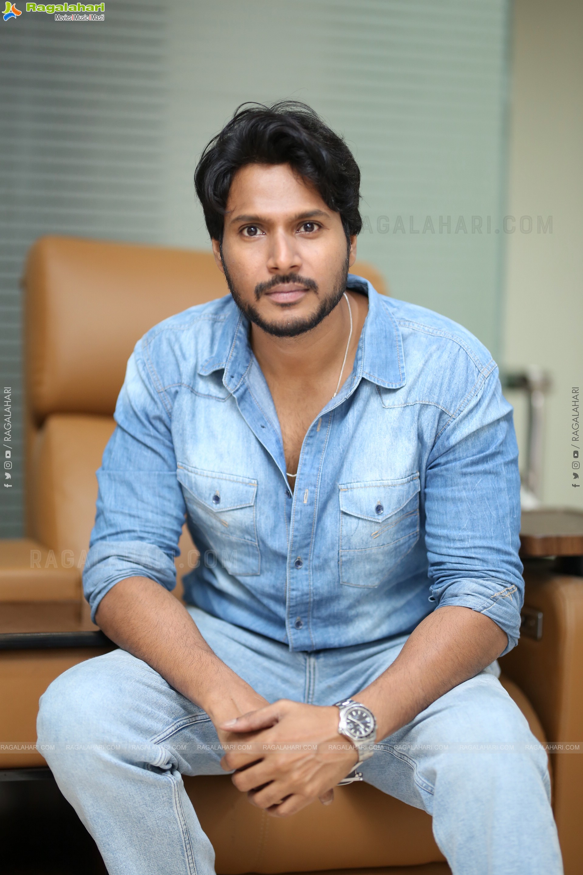 Sundeep Kishan at Raayan Interview, HD Gallery