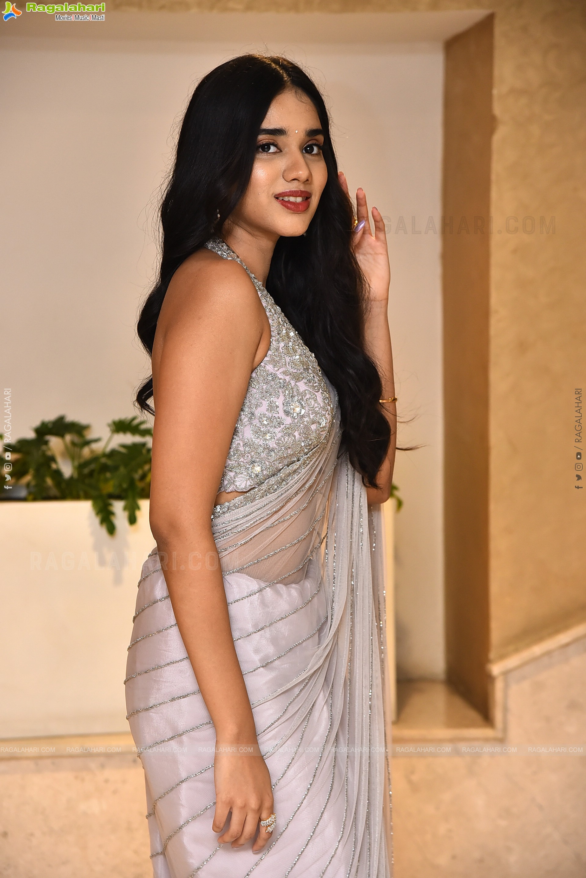 Tanvi Akaanksha at Usha Parinayam Pre-Release Event, HD Gallery