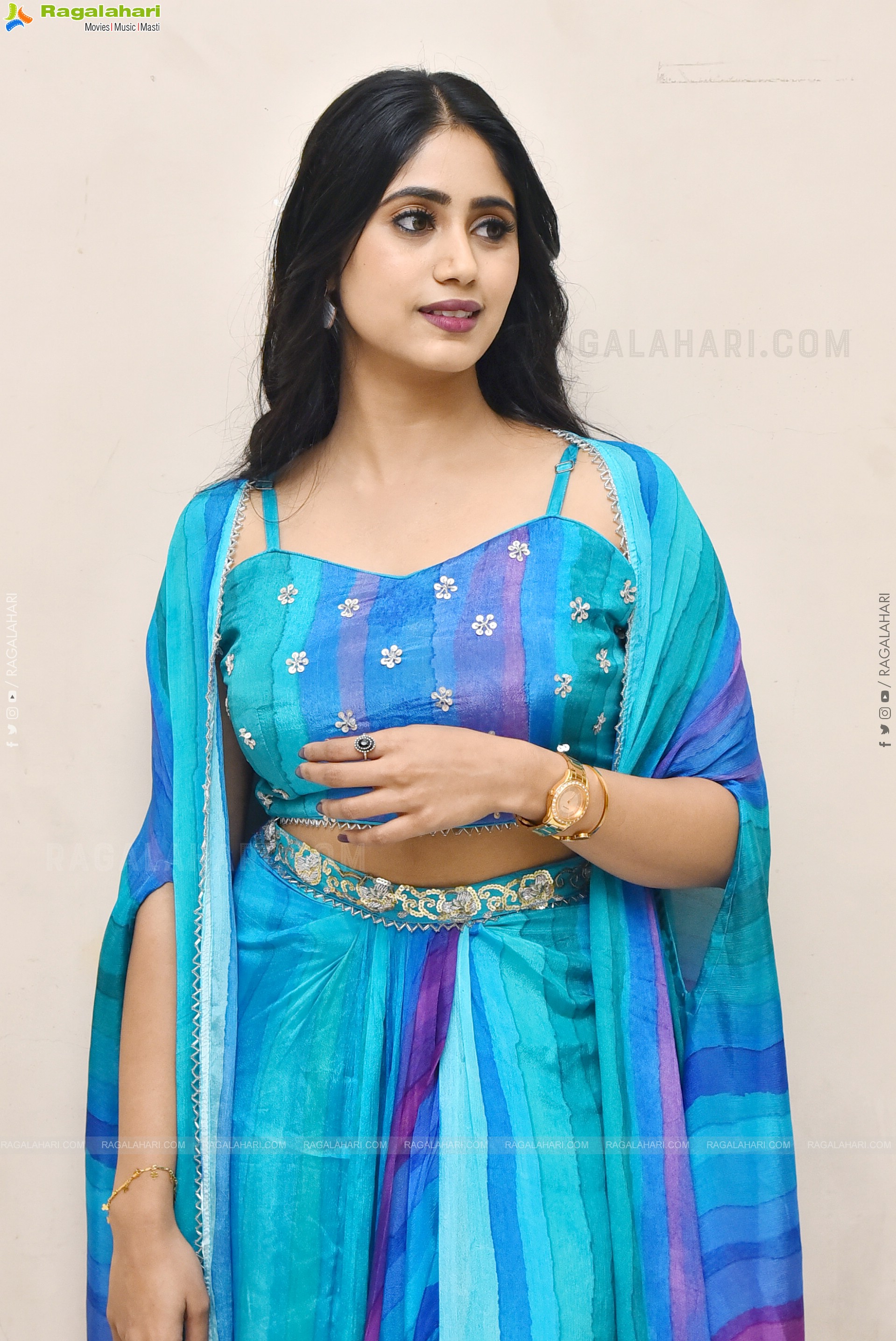 Yashaswini Srinivas at Sarangadariya Trailer Launch Event, HD Gallery