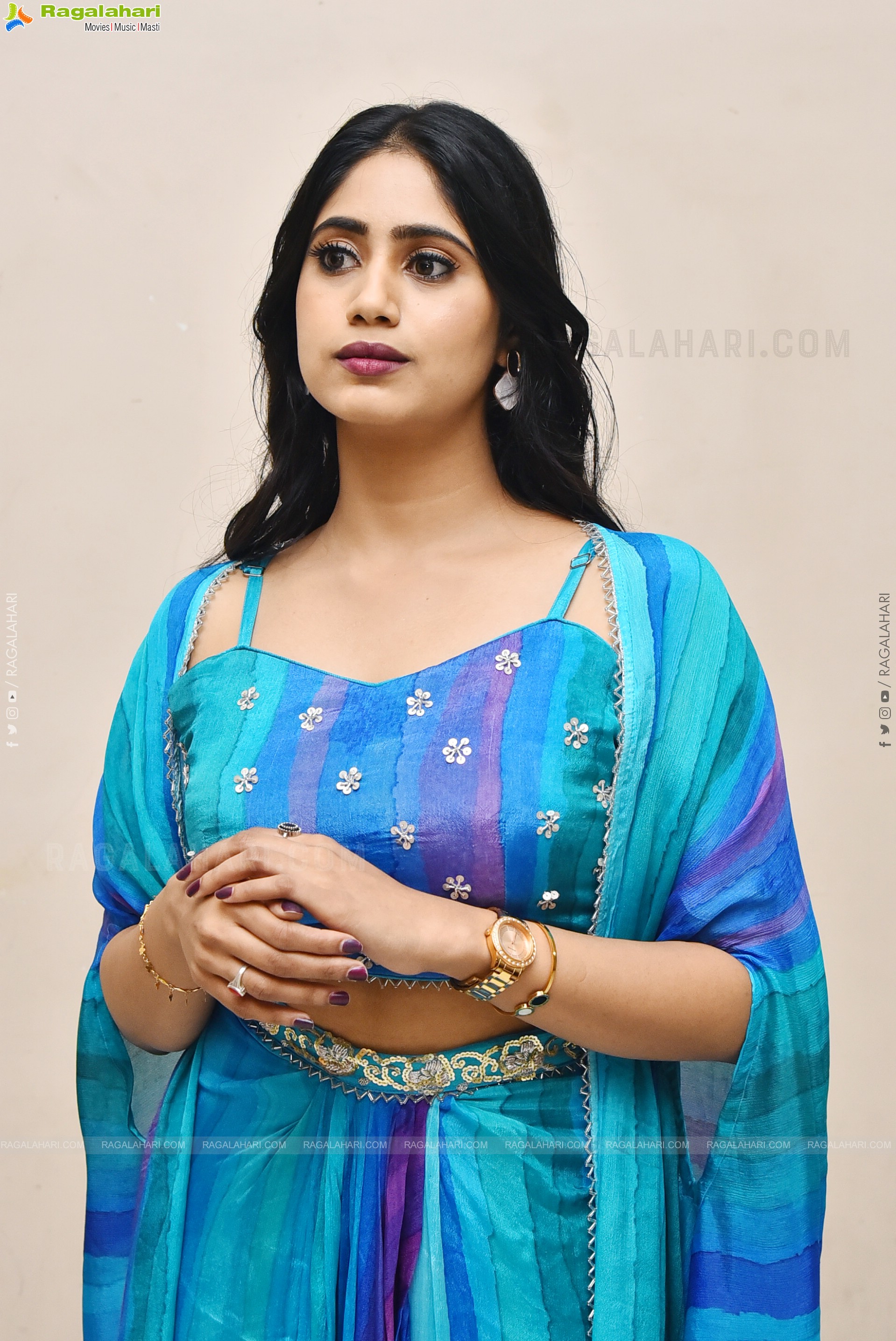 Yashaswini Srinivas at Sarangadariya Trailer Launch Event, HD Gallery