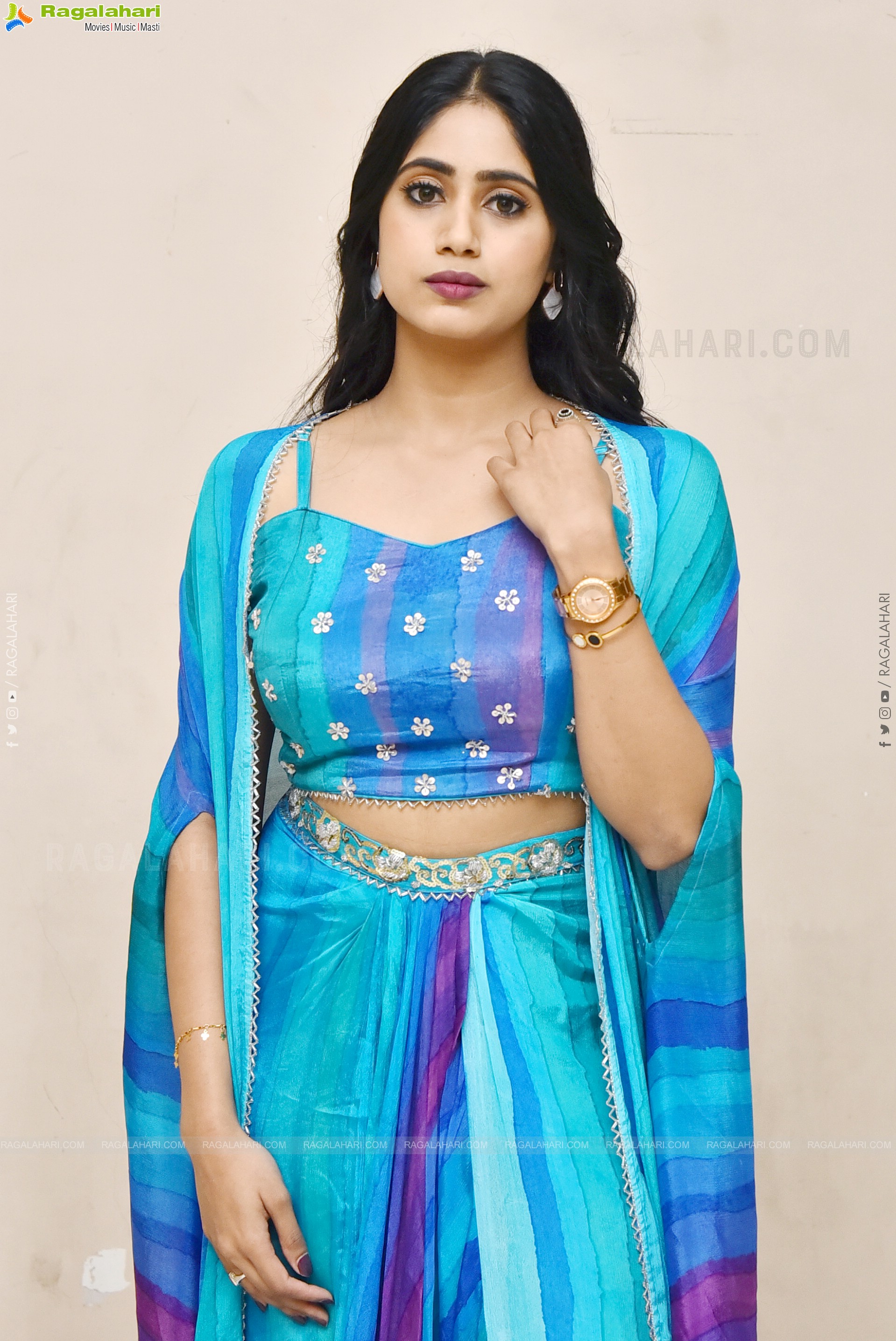 Yashaswini Srinivas at Sarangadariya Trailer Launch Event, HD Gallery