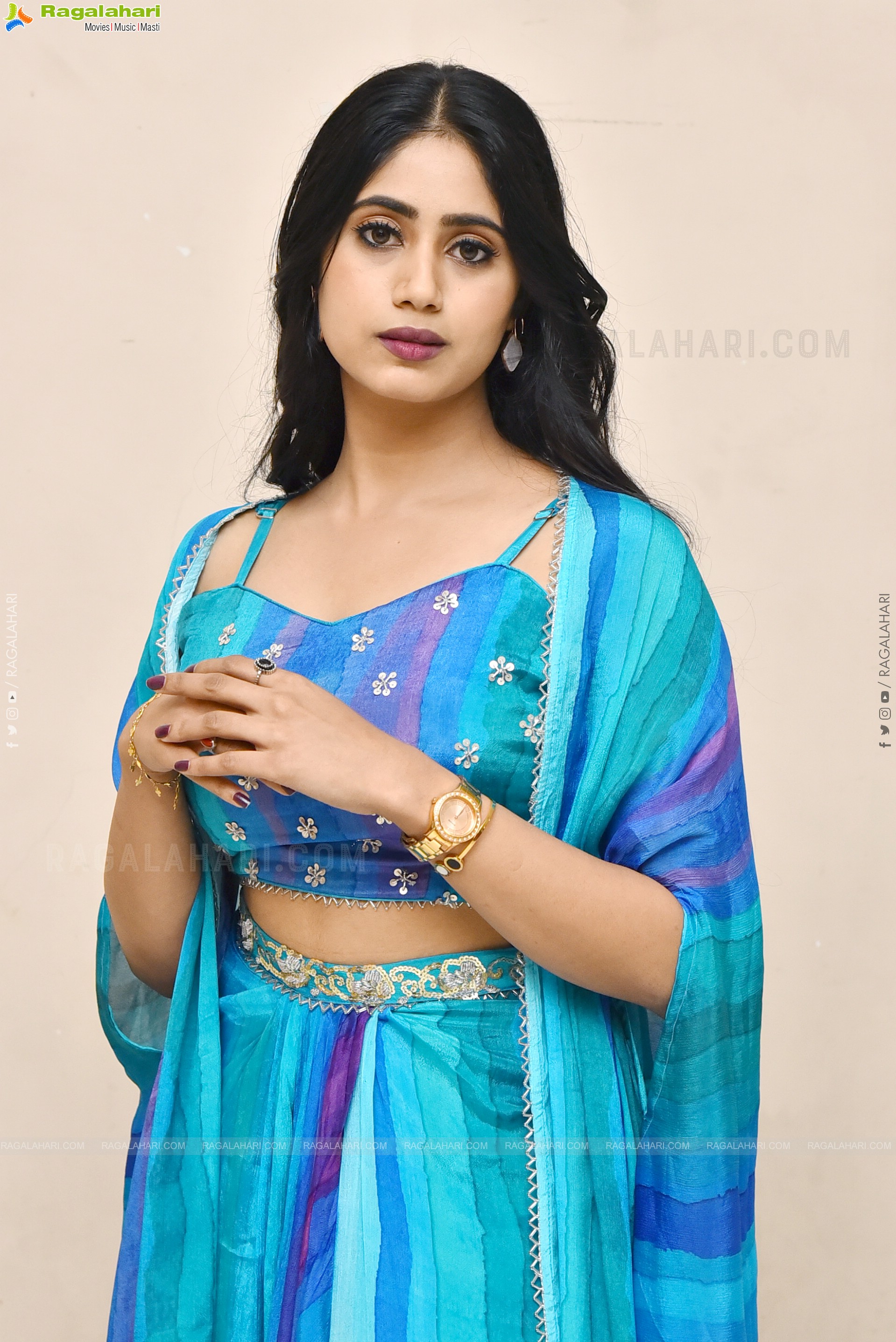 Yashaswini Srinivas at Sarangadariya Trailer Launch Event, HD Gallery