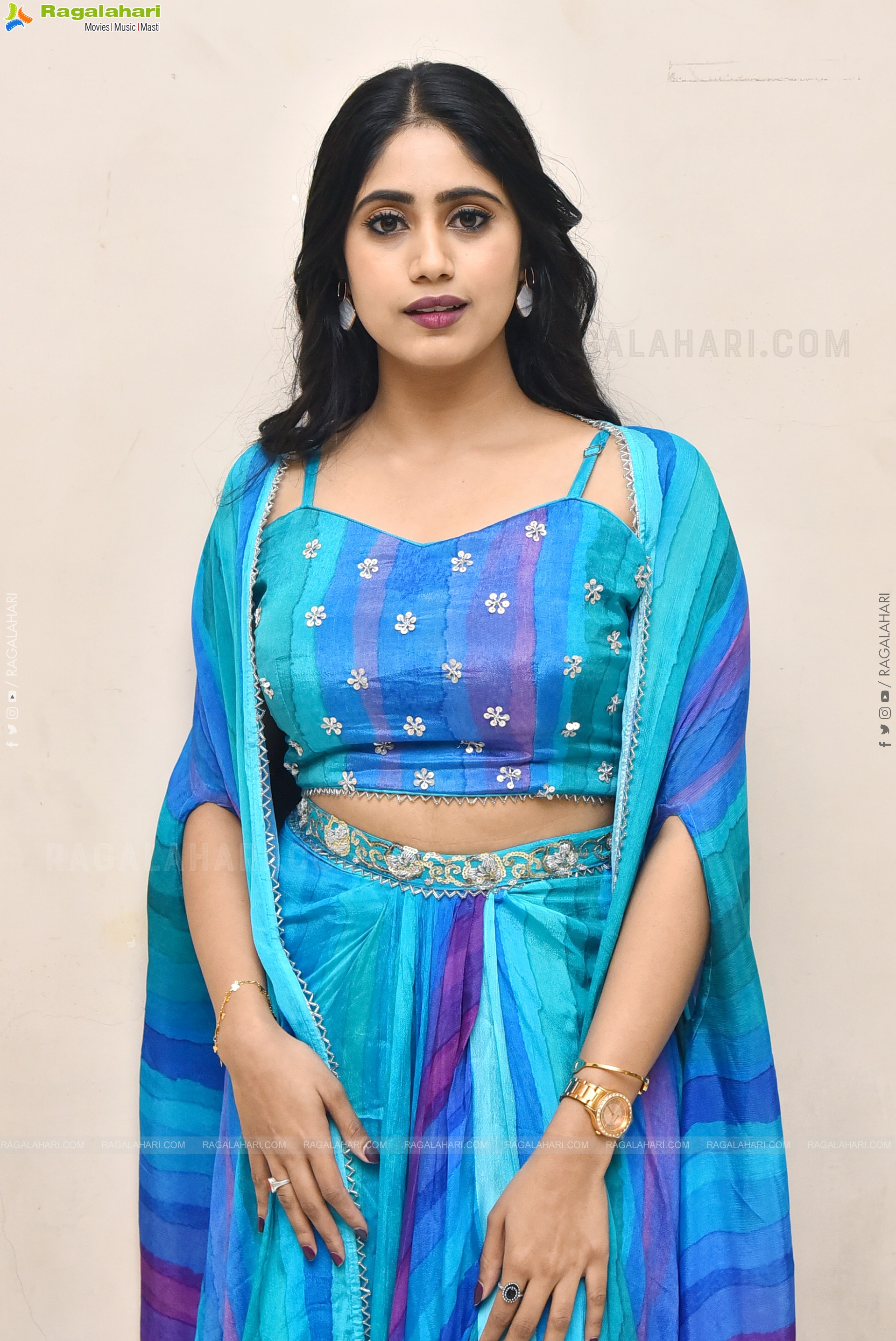 Yashaswini Srinivas at Sarangadariya Trailer Launch Event, HD Gallery