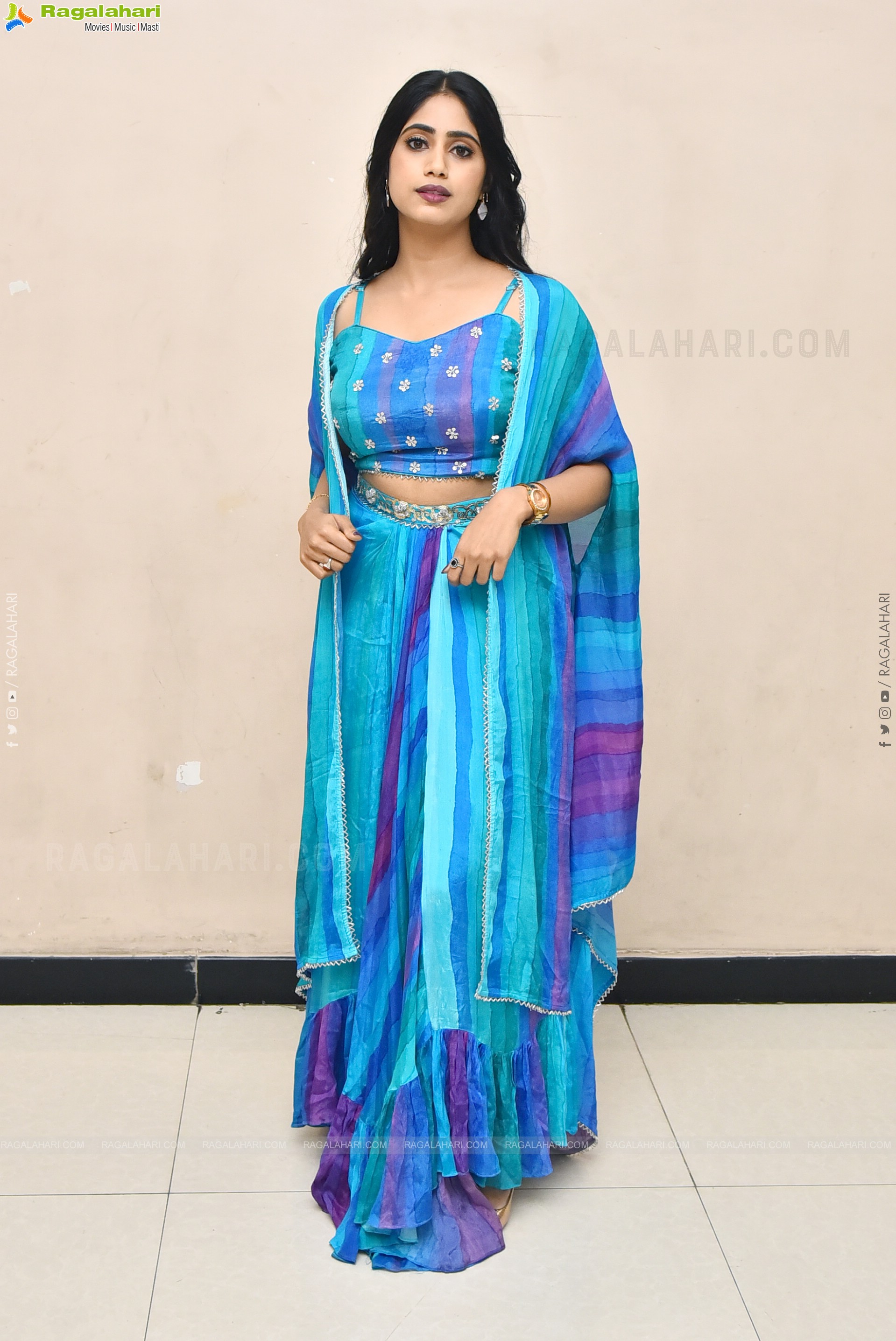 Yashaswini Srinivas at Sarangadariya Trailer Launch Event, HD Gallery