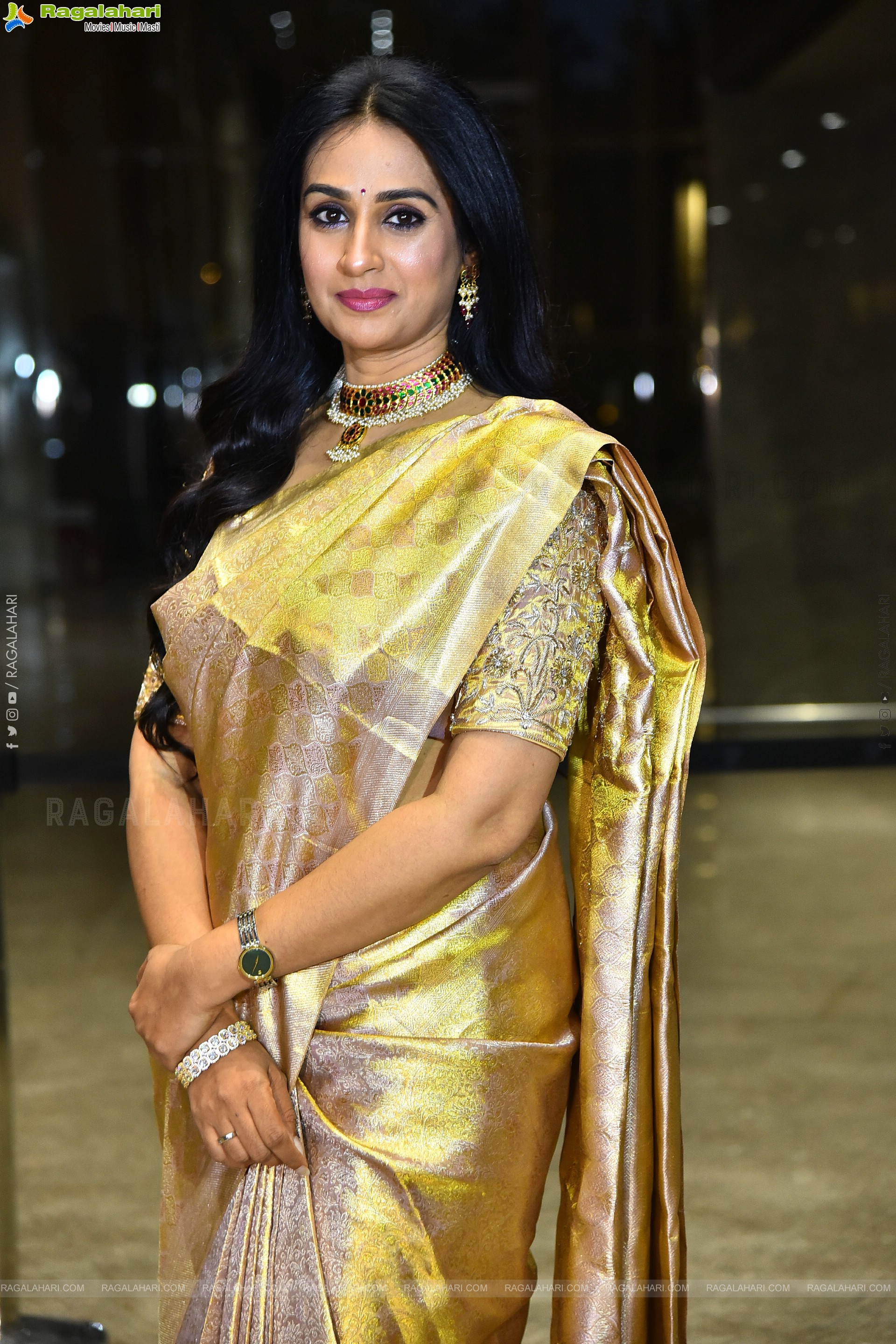 Laya at Thammudu Movie Pre Release Event, HD Gallery