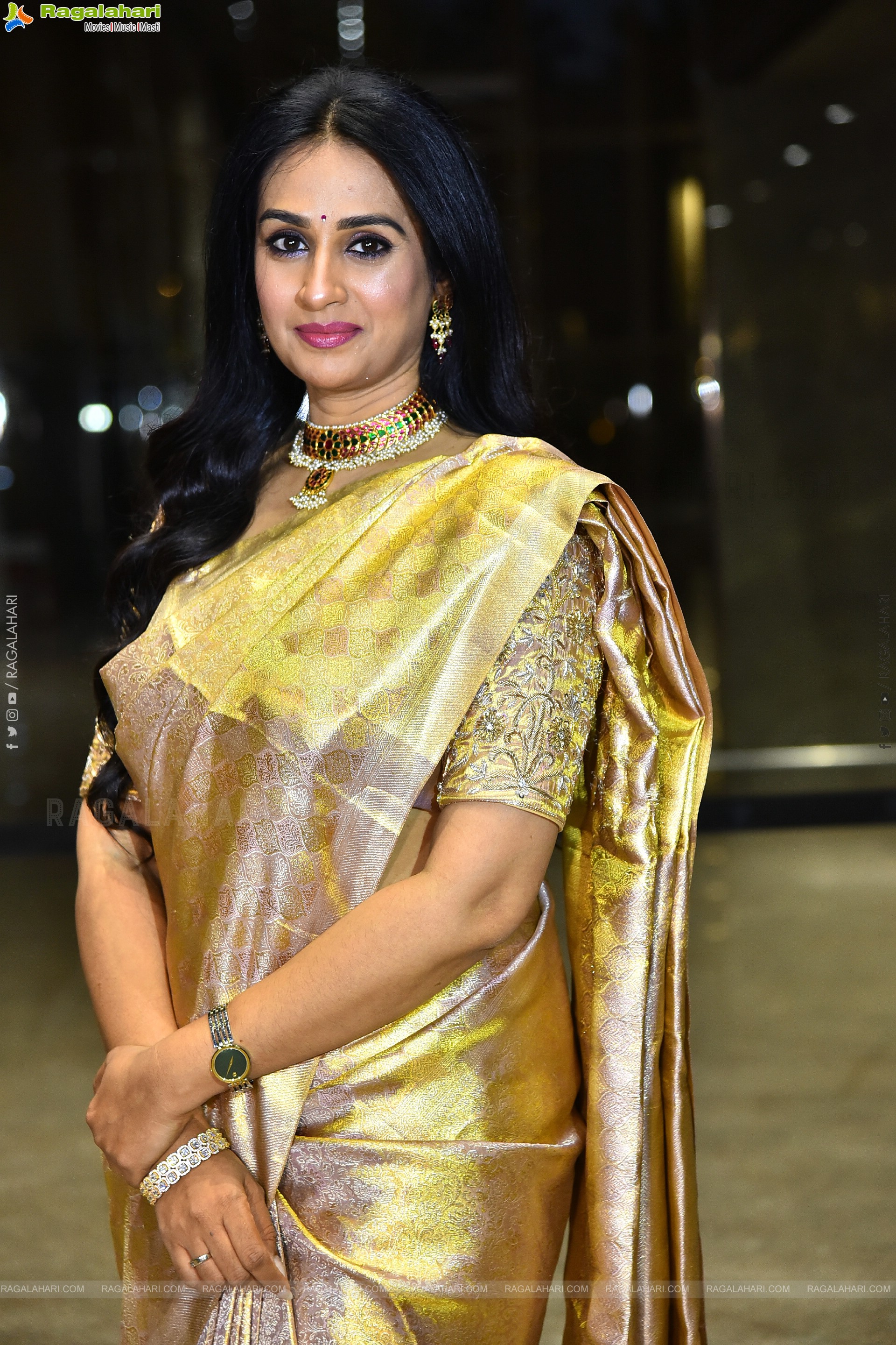 Laya at Thammudu Movie Pre Release Event, HD Gallery