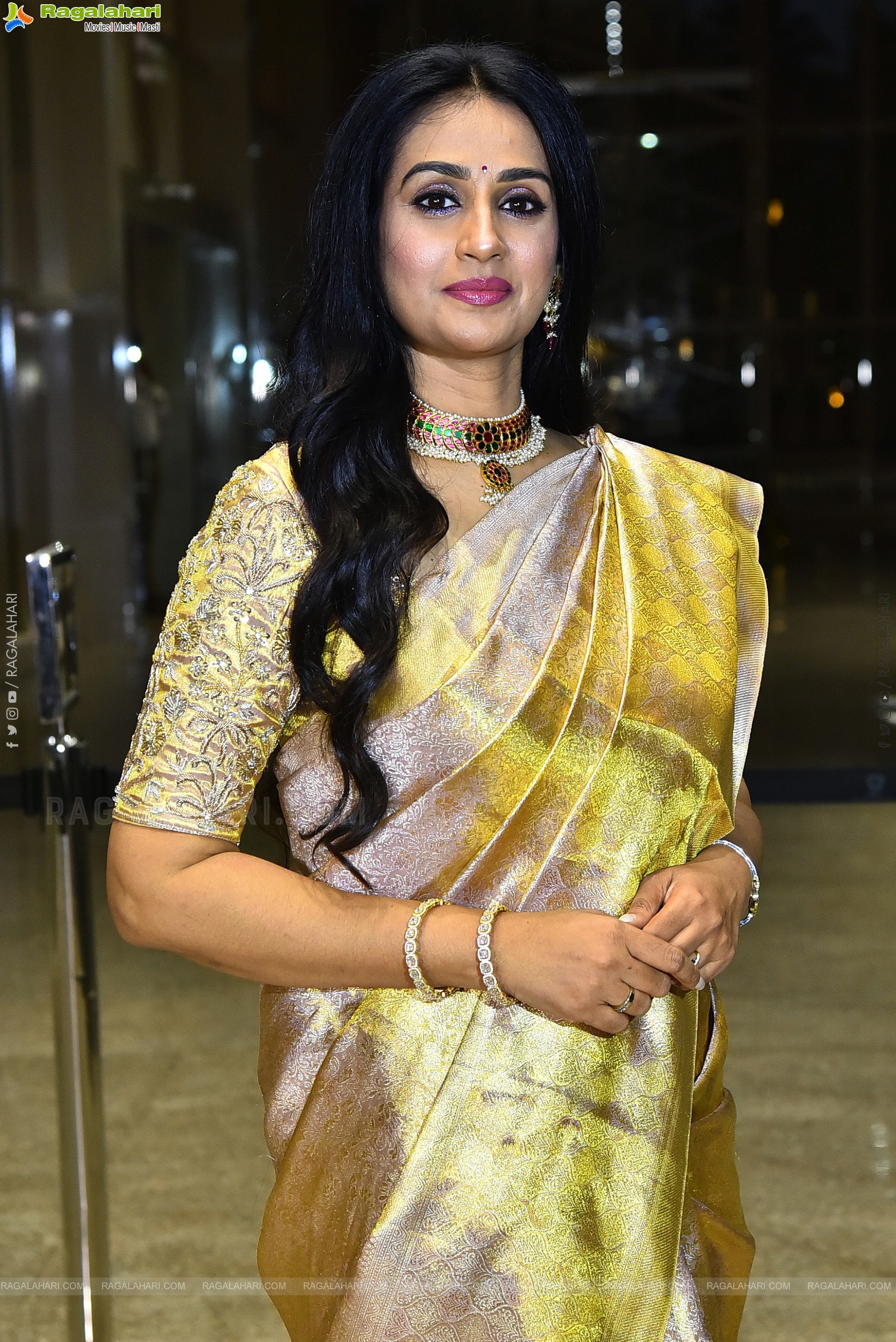 Laya at Thammudu Movie Pre Release Event, HD Gallery