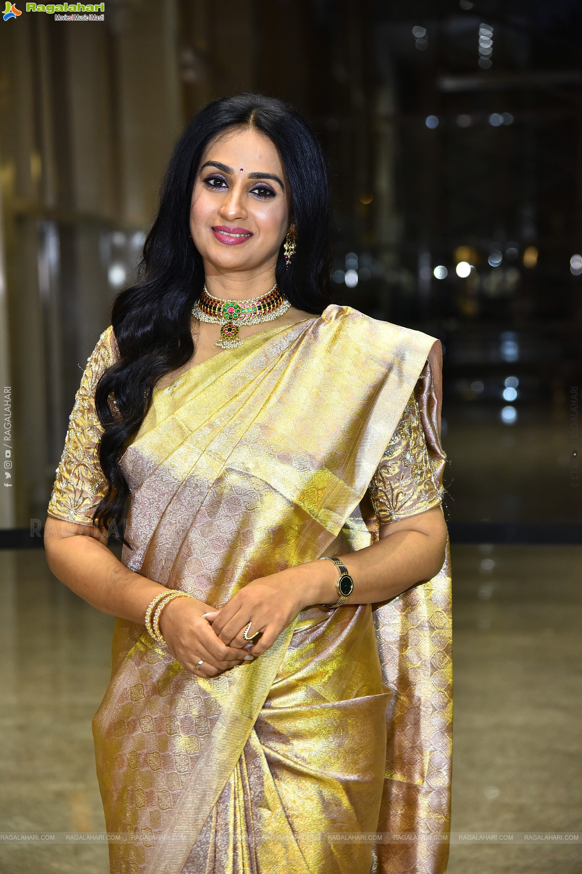 Laya at Thammudu Movie Pre Release Event, HD Gallery