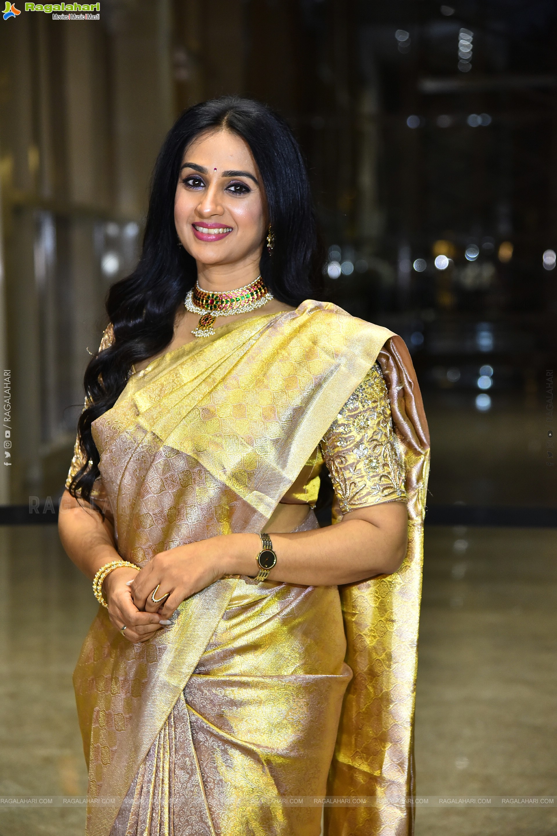 Laya at Thammudu Movie Pre Release Event, HD Gallery