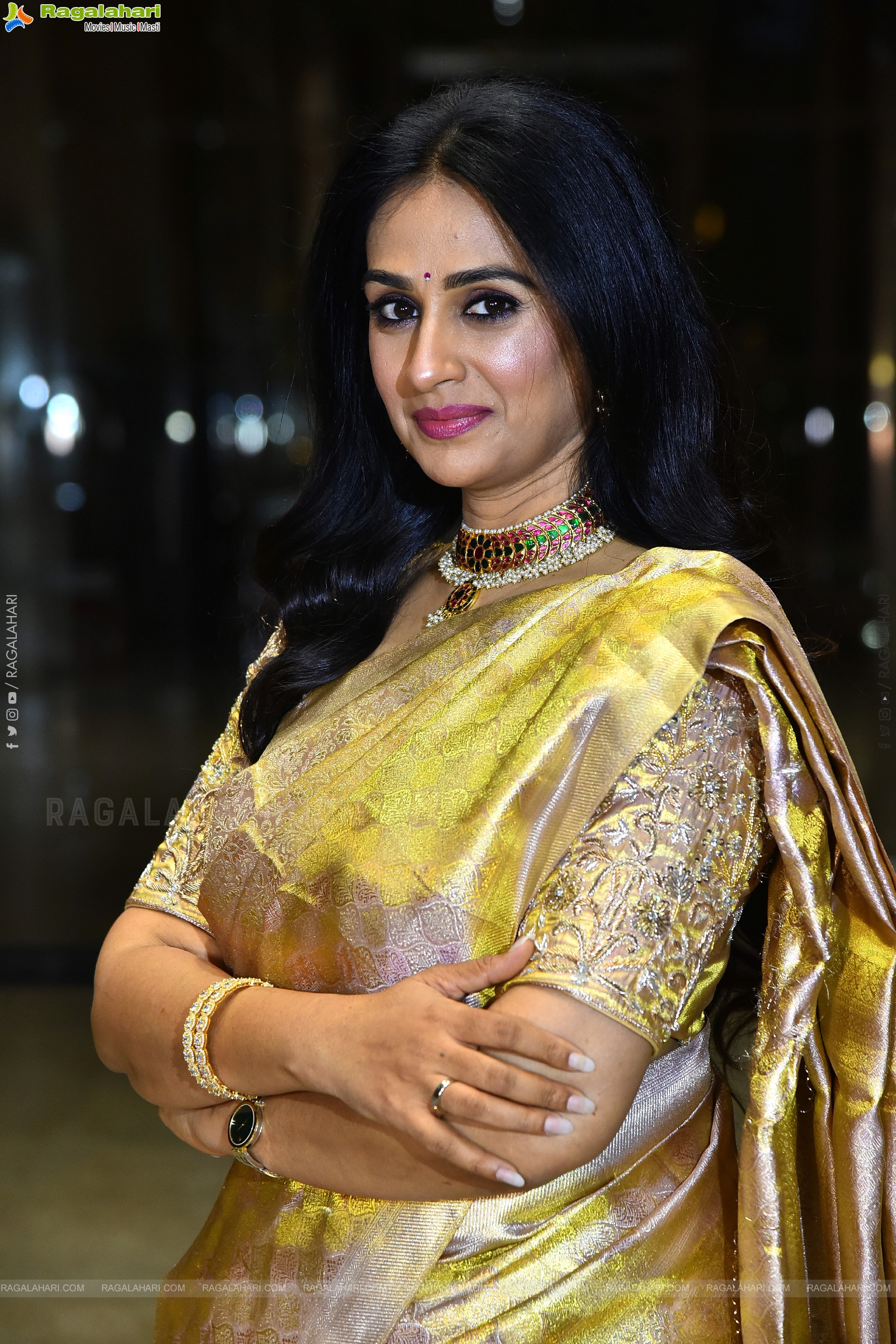 Laya at Thammudu Movie Pre Release Event, HD Gallery