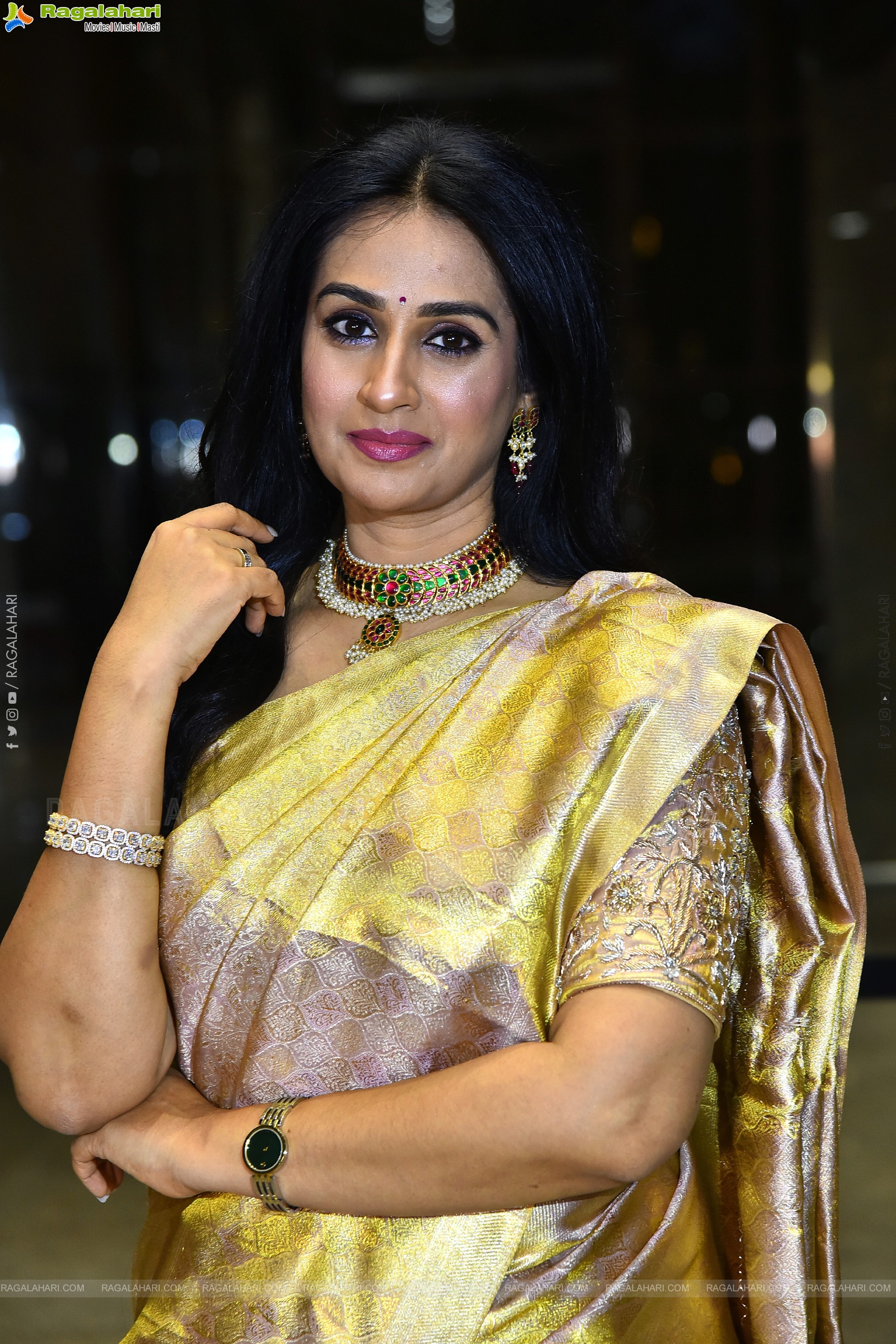 Laya at Thammudu Movie Pre Release Event, HD Gallery