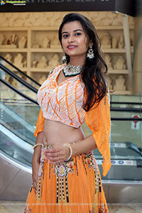 Akkhiila stills in Orange Designer Dress, HD Gallery