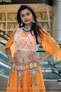 Akkhiila stills in Orange Designer Dress, HD Gallery