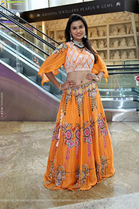 Akkhiila stills in Orange Designer Dress, HD Gallery