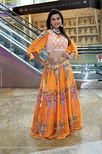 Akkhiila stills in Orange Designer Dress, HD Gallery