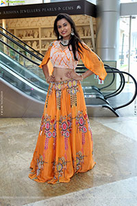 Akkhiila stills in Orange Designer Dress, HD Gallery