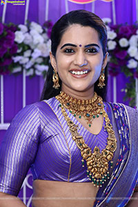 Sravanthi Chokarapu at Hi Life Brides Exhibition Launch 