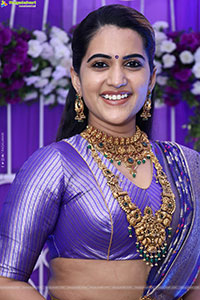 Sravanthi Chokarapu at Hi Life Brides Exhibition Launch 