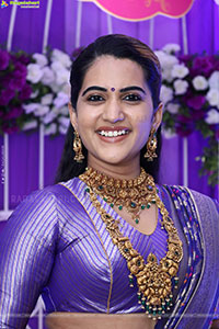Sravanthi Chokarapu at Hi Life Brides Exhibition Launch 
