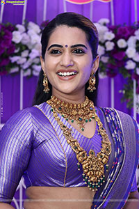 Sravanthi Chokarapu at Hi Life Brides Exhibition Launch 