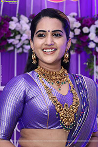 Sravanthi Chokarapu at Hi Life Brides Exhibition Launch 